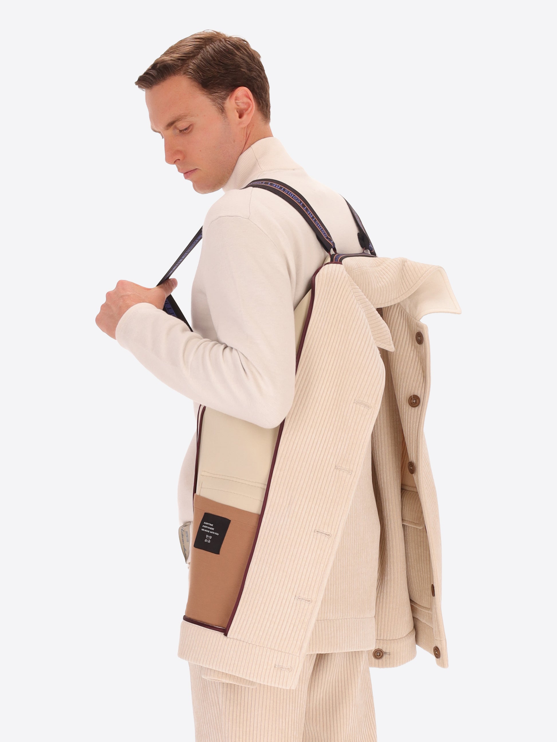 French Rib Corduroy Aviator Jacket Alba