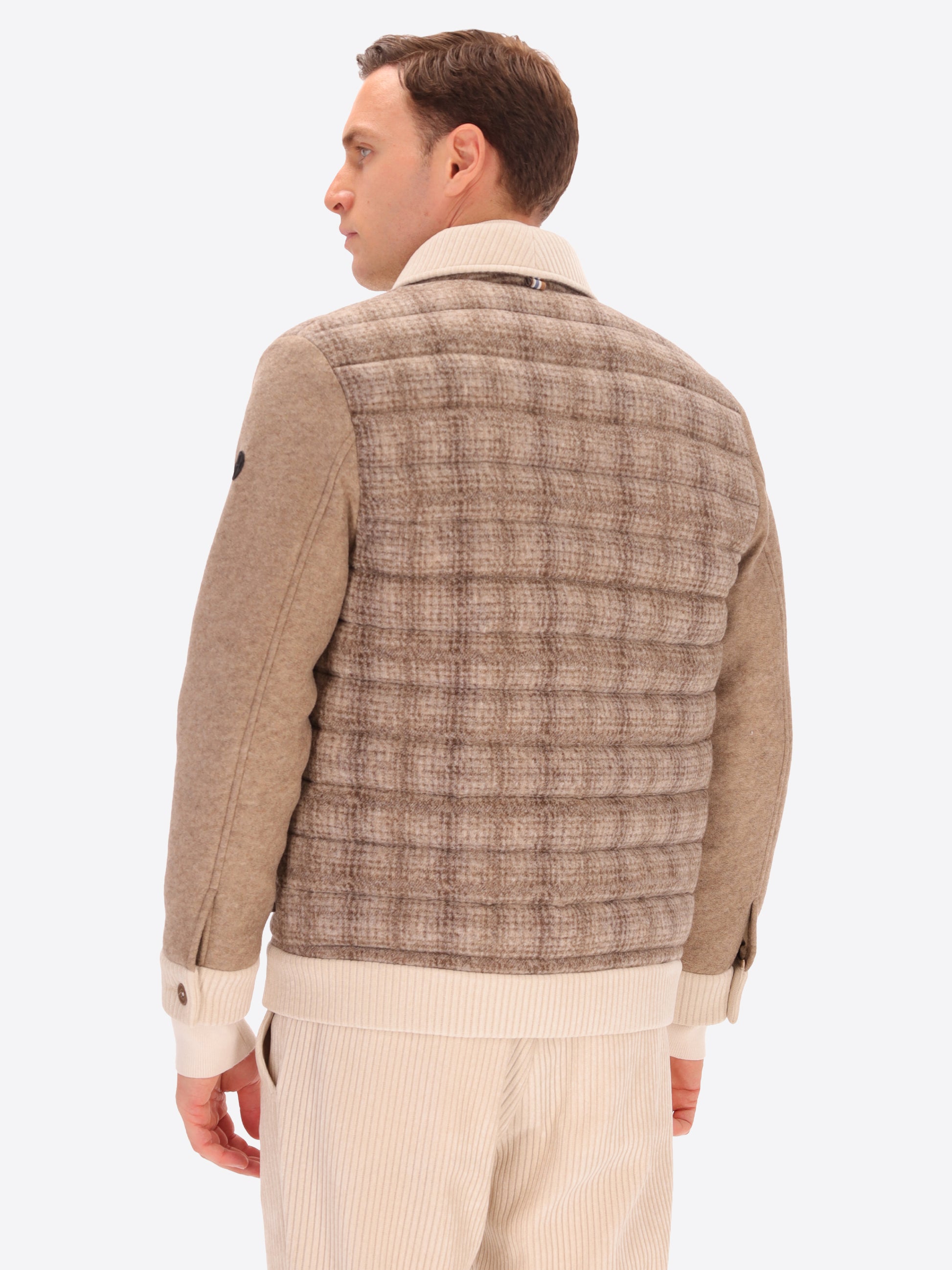 Urban Gent Fliegerjacke Aus Mischgewebe