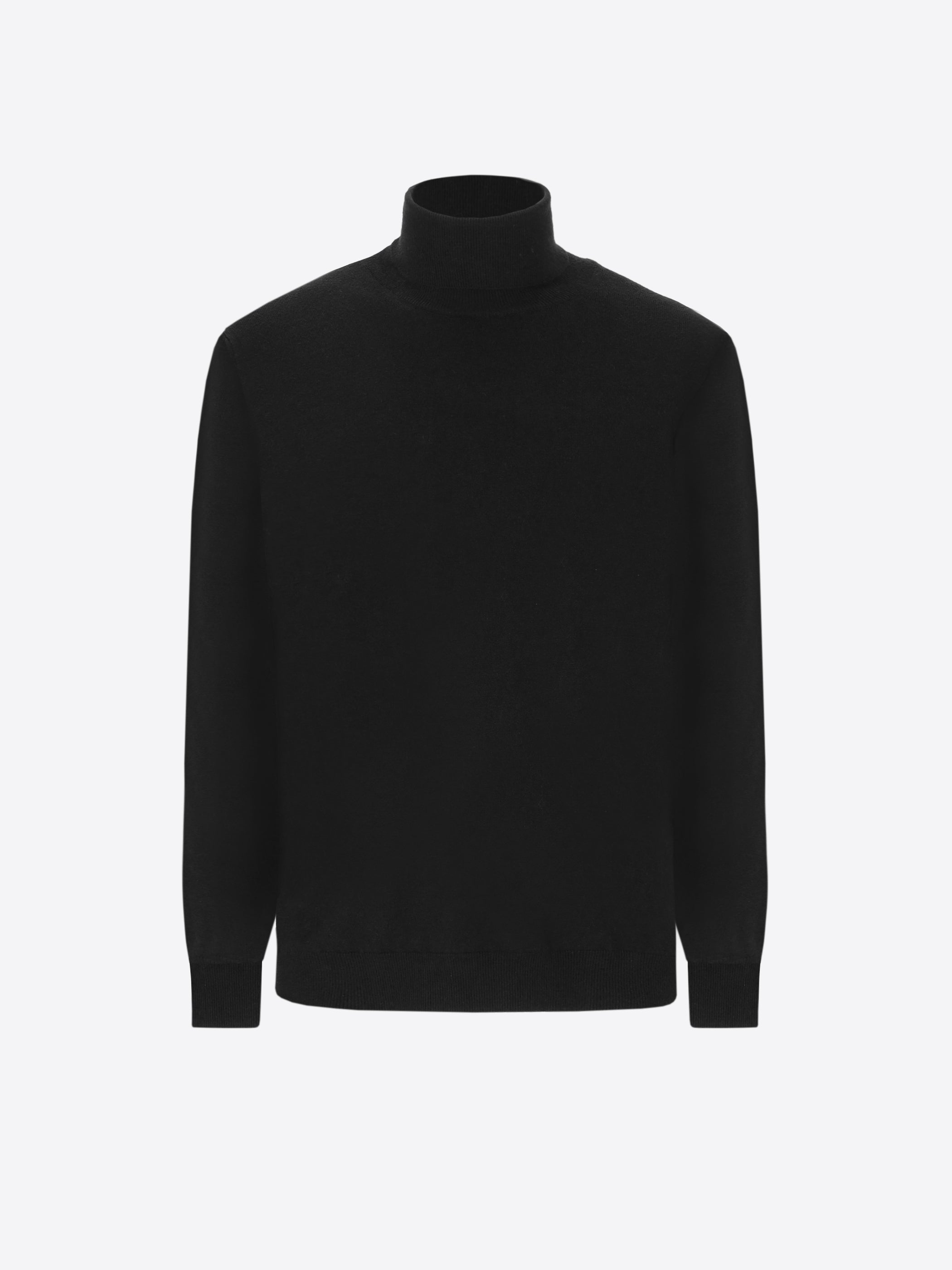 High Neck Knitwear In Viscose Blend London