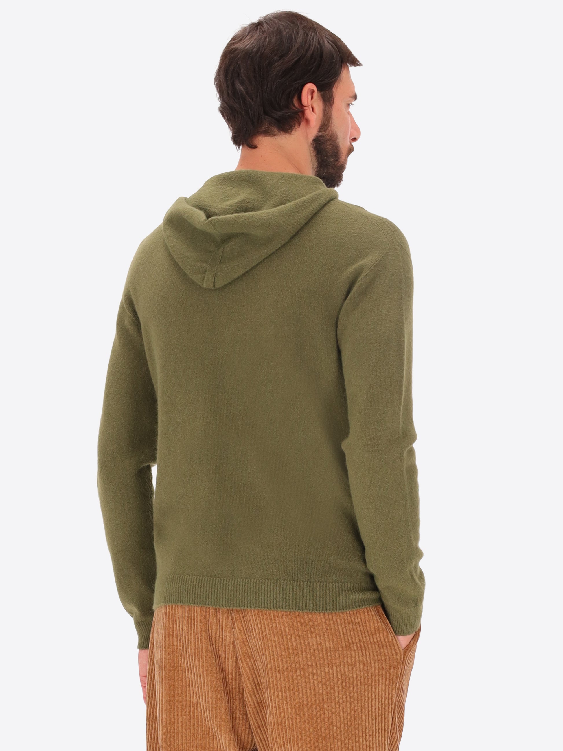 Hooded Knitwear In Viscose Blend London