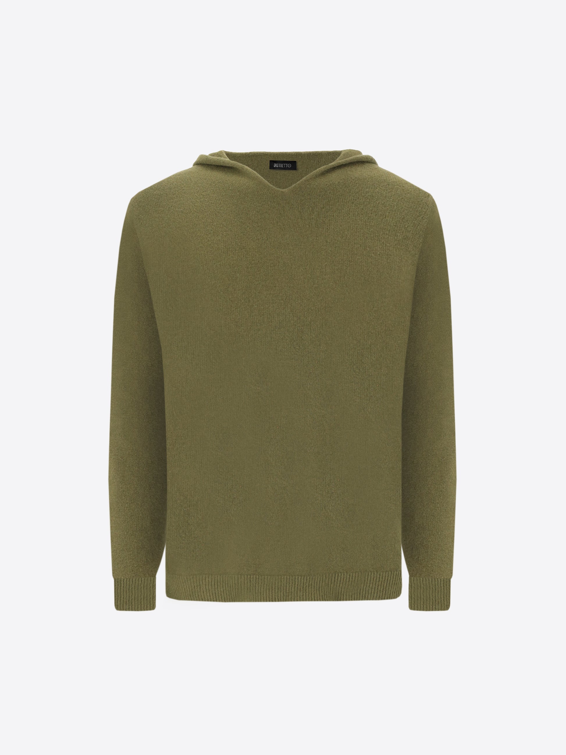 Hooded Knitwear In Viscose Blend London