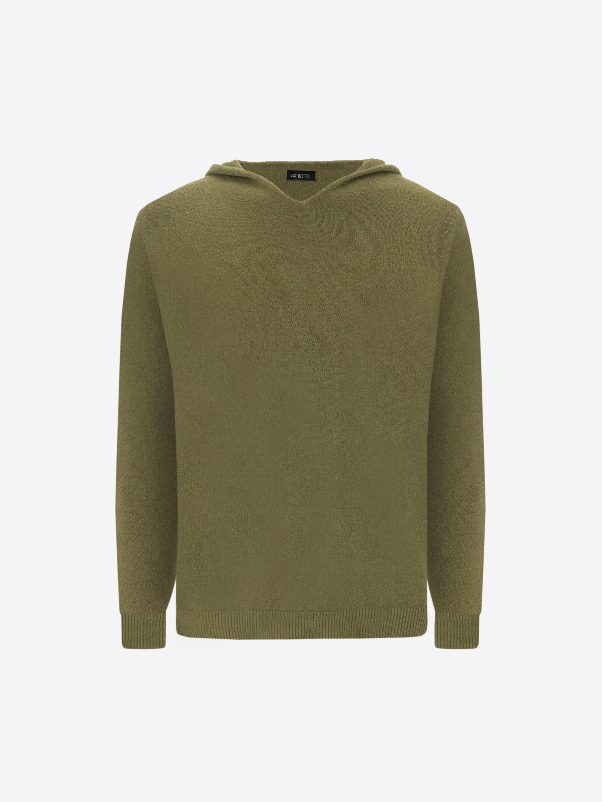 Hooded Knitwear In Viscose Blend London