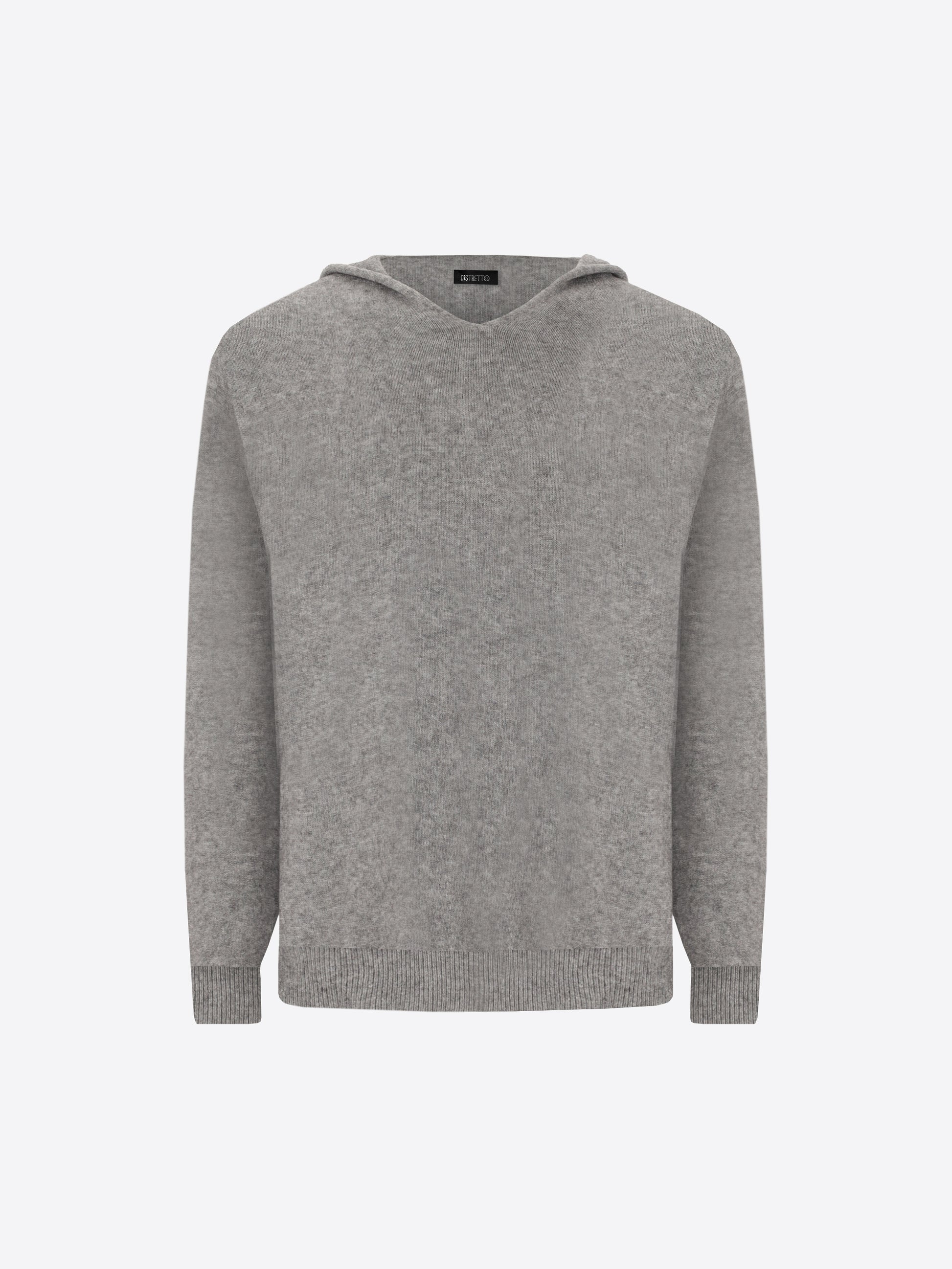 Hooded Knitwear In Viscose Blend London