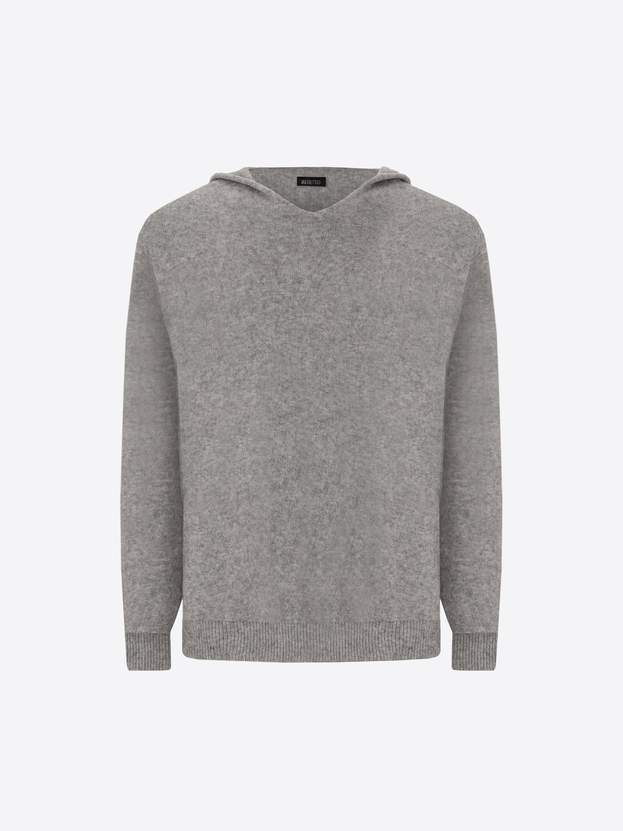 Hooded Knitwear In Viscose Blend London