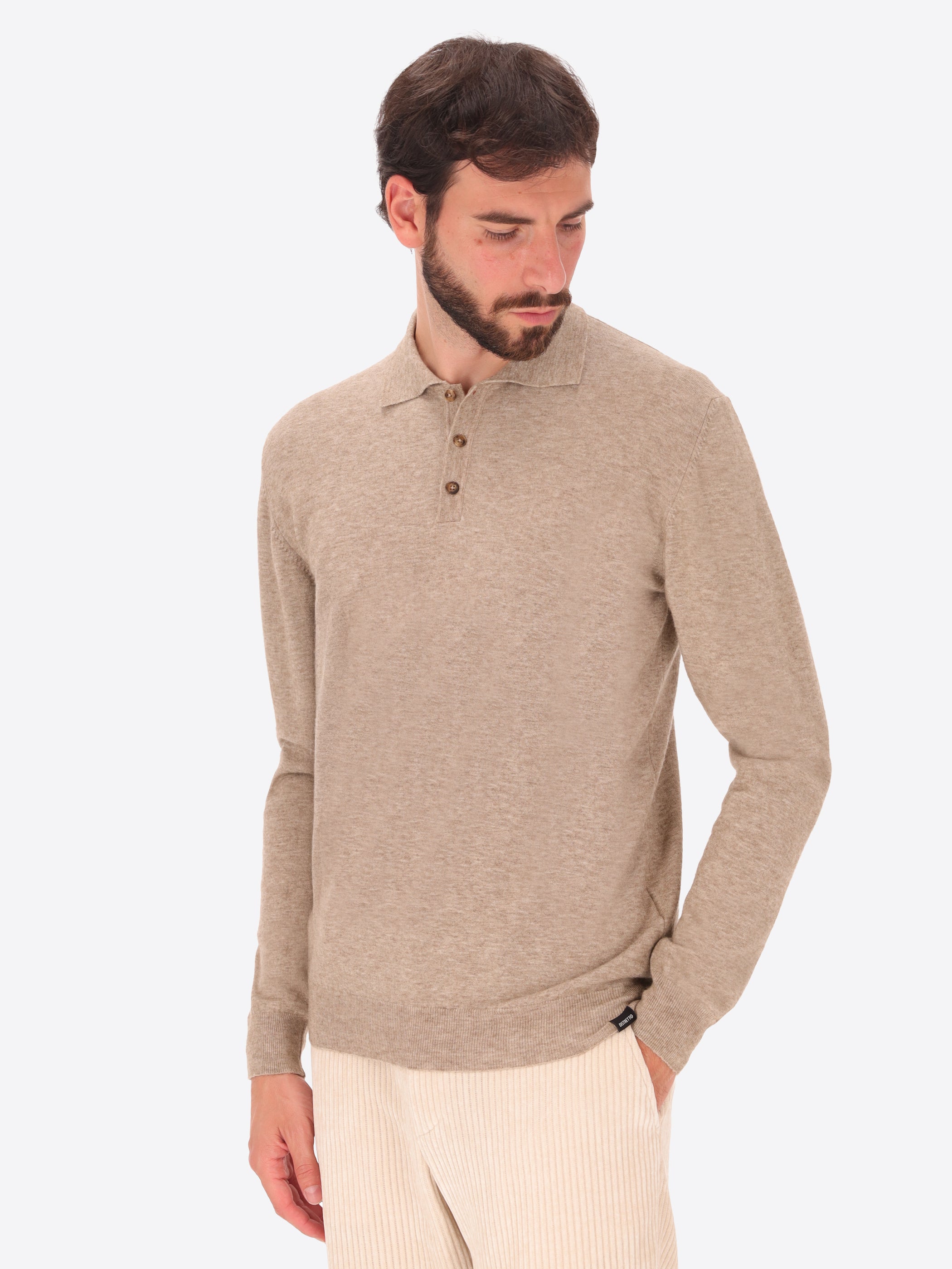 London Polo aus Viskose-Mischgarn