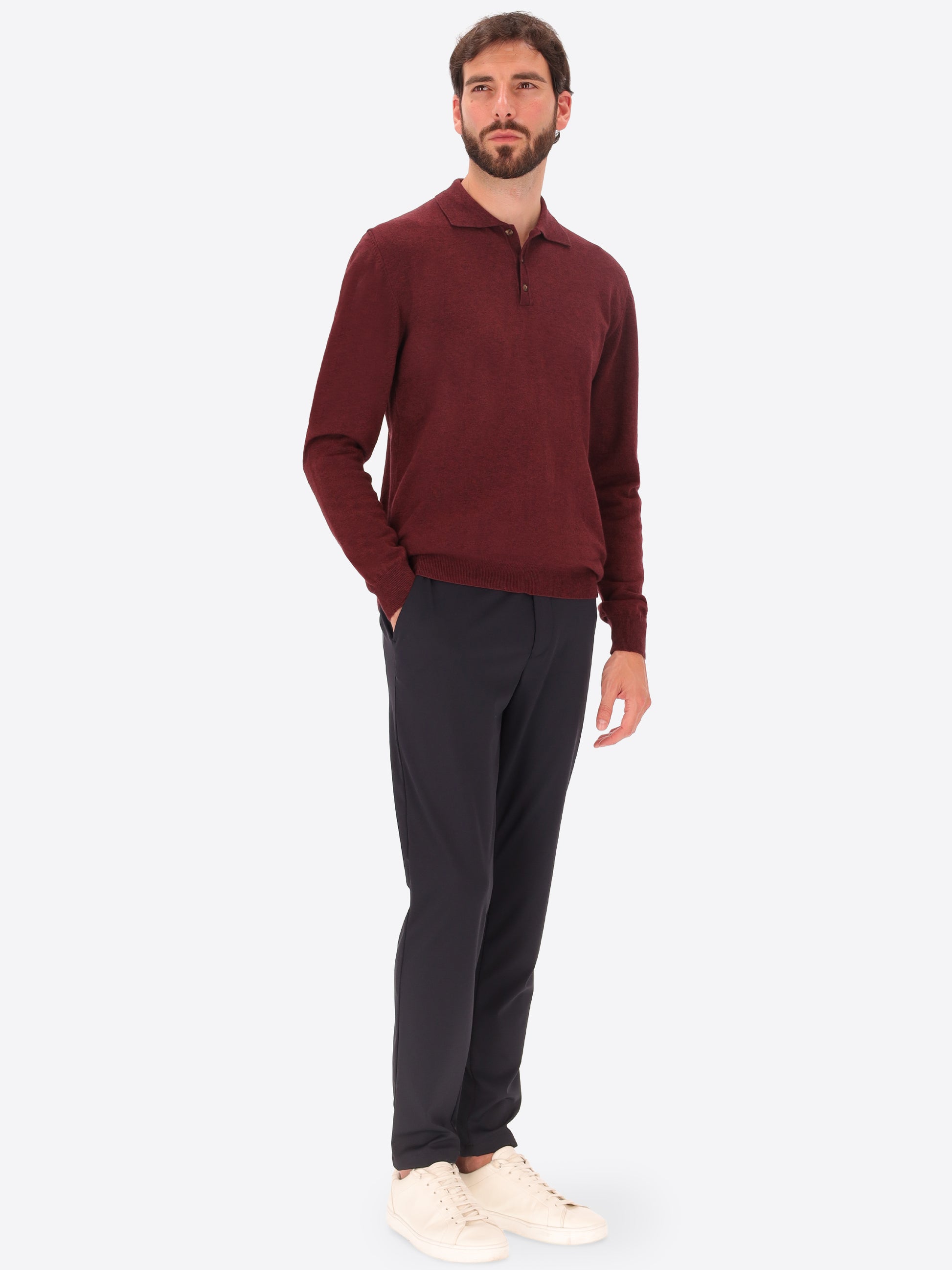 Viscose Blend Knitwear Polo London
