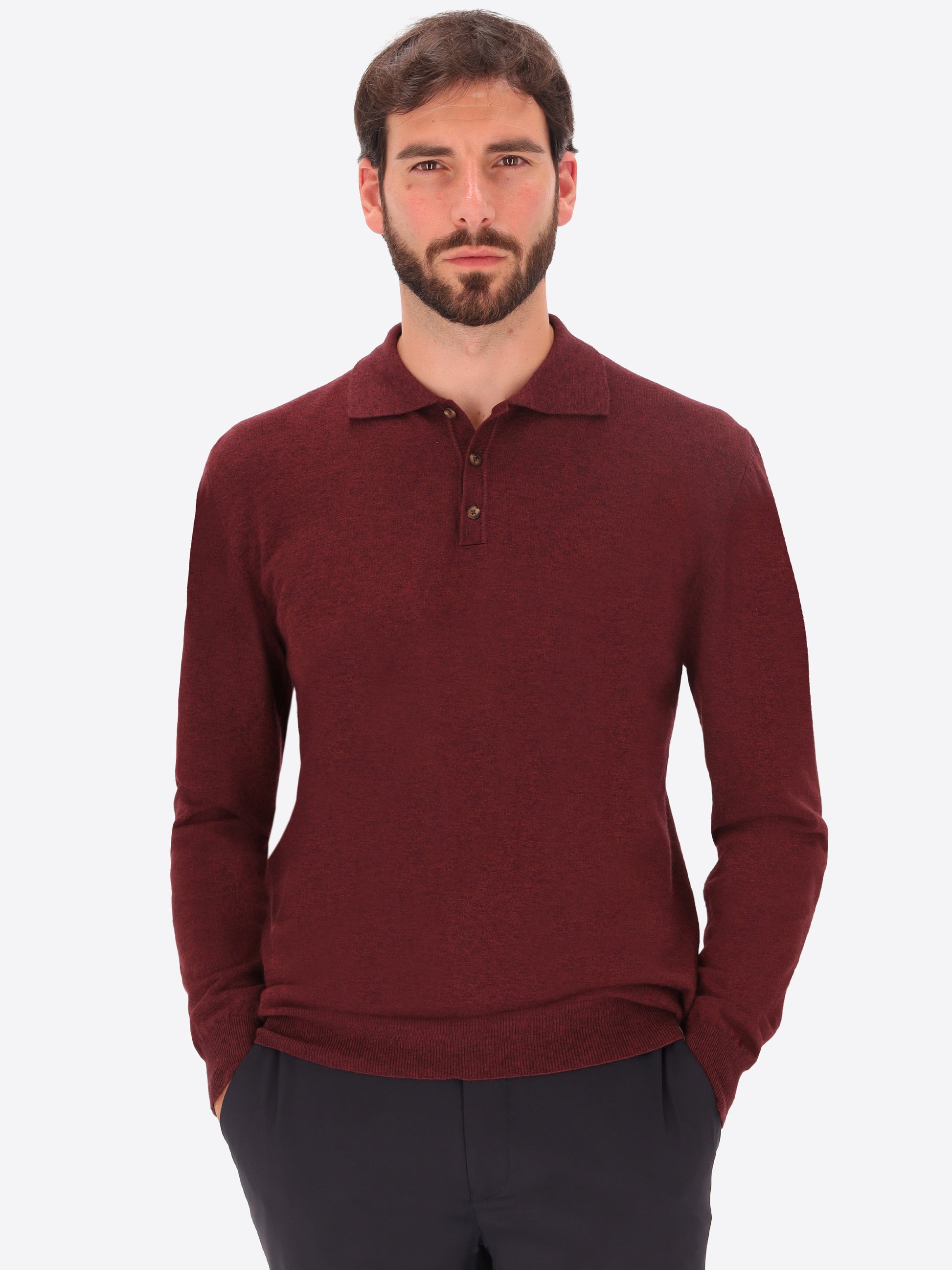 Viscose Blend Knitwear Polo London