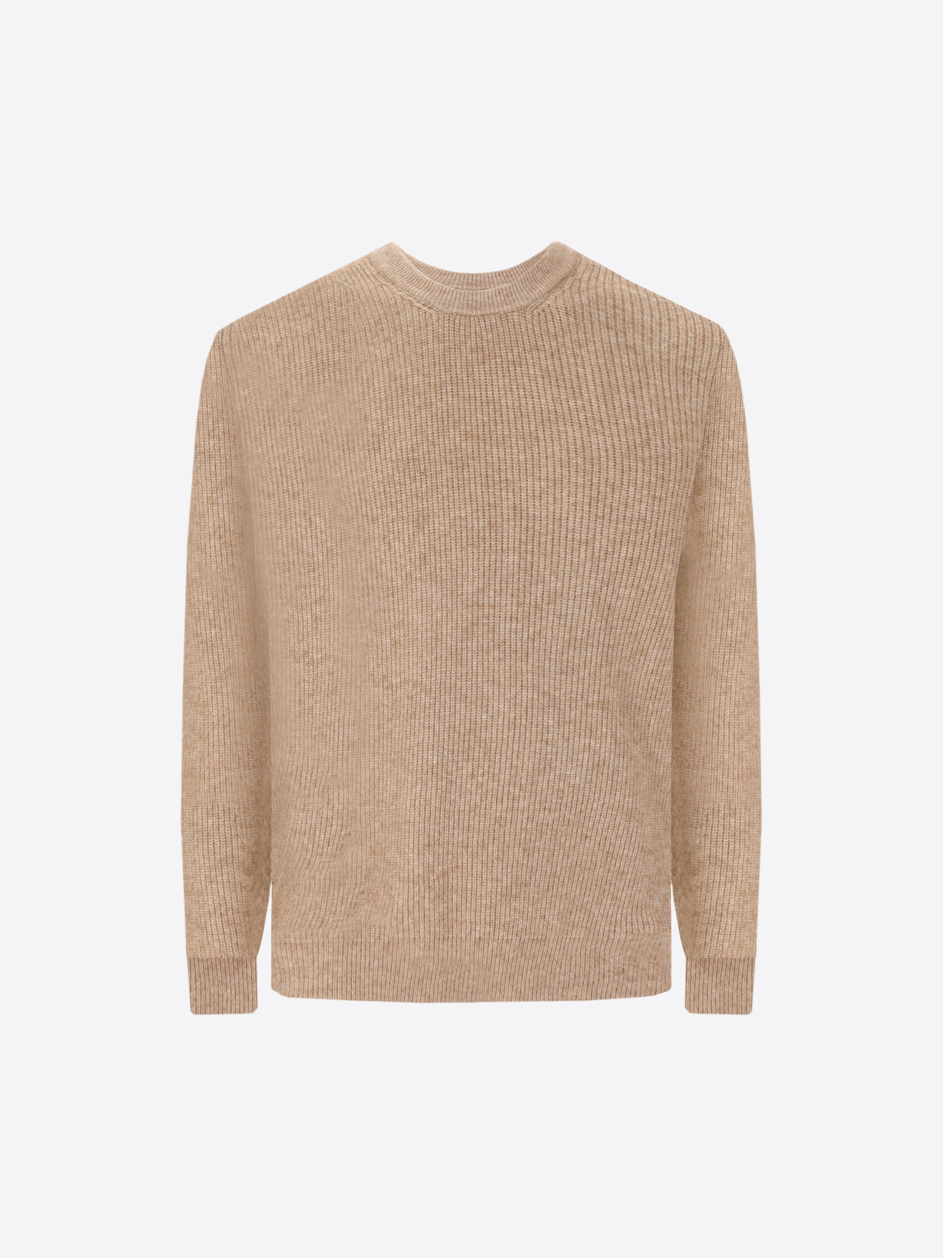 Maglia London Girocollo A Coste In Misto Viscosa