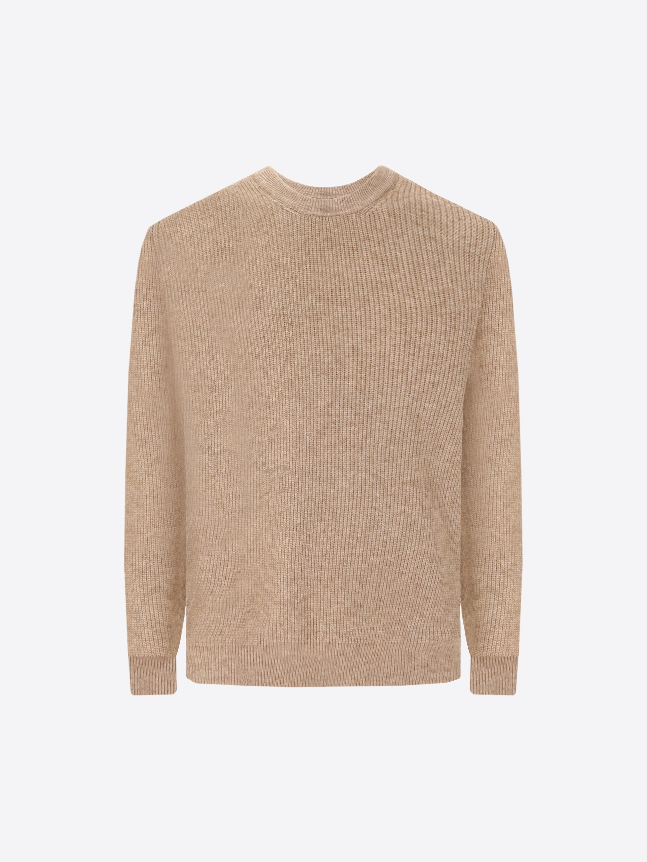 Maglia London Girocollo A Coste In Misto Viscosa