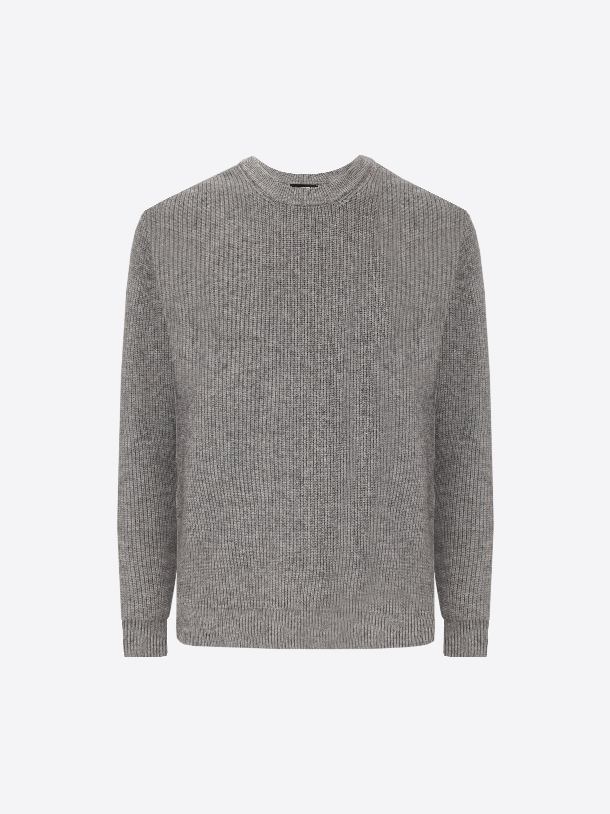 Maglia London Girocollo A Coste In Misto Viscosa