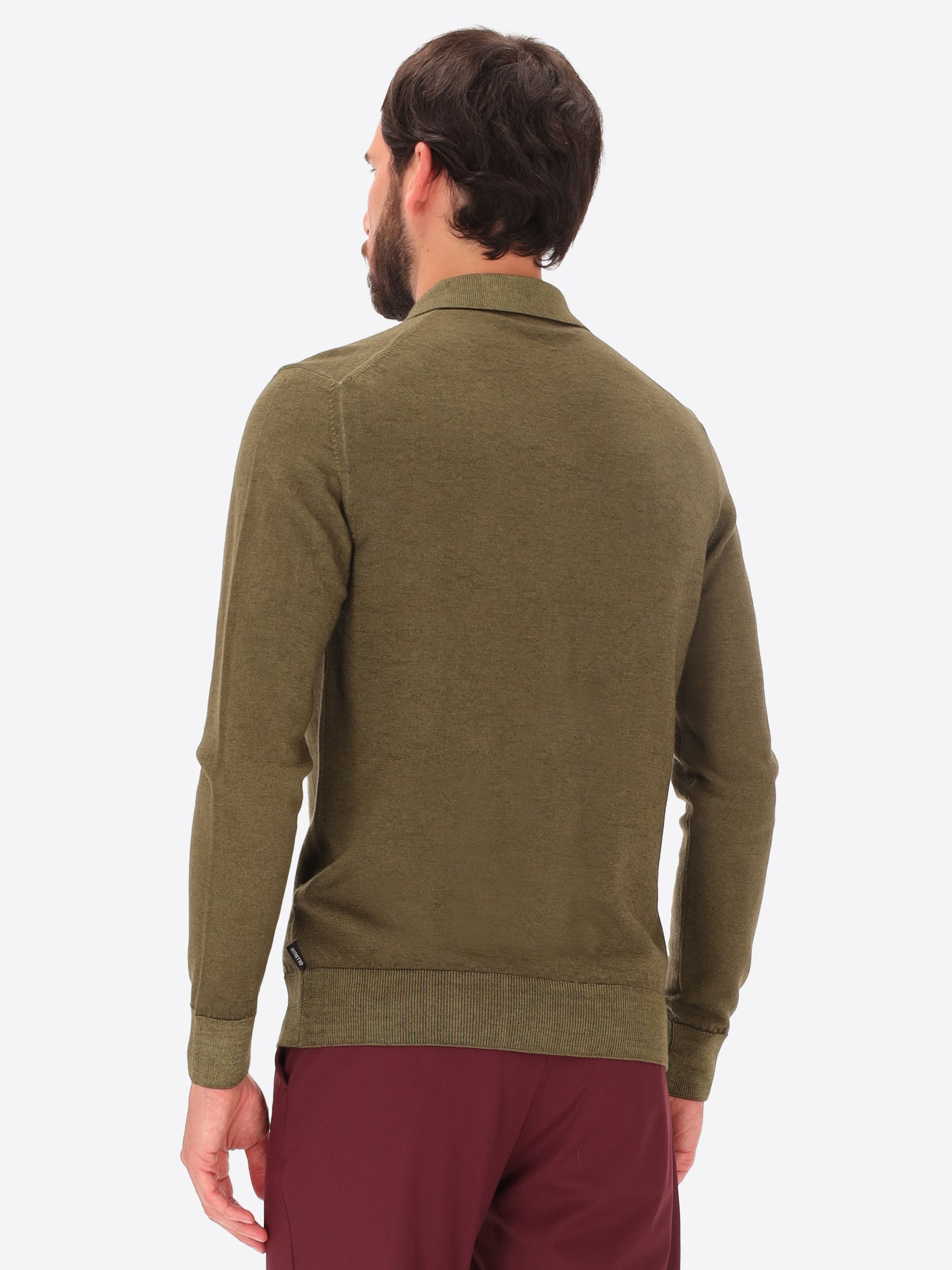 Camicia Oxton In Lana Merinos