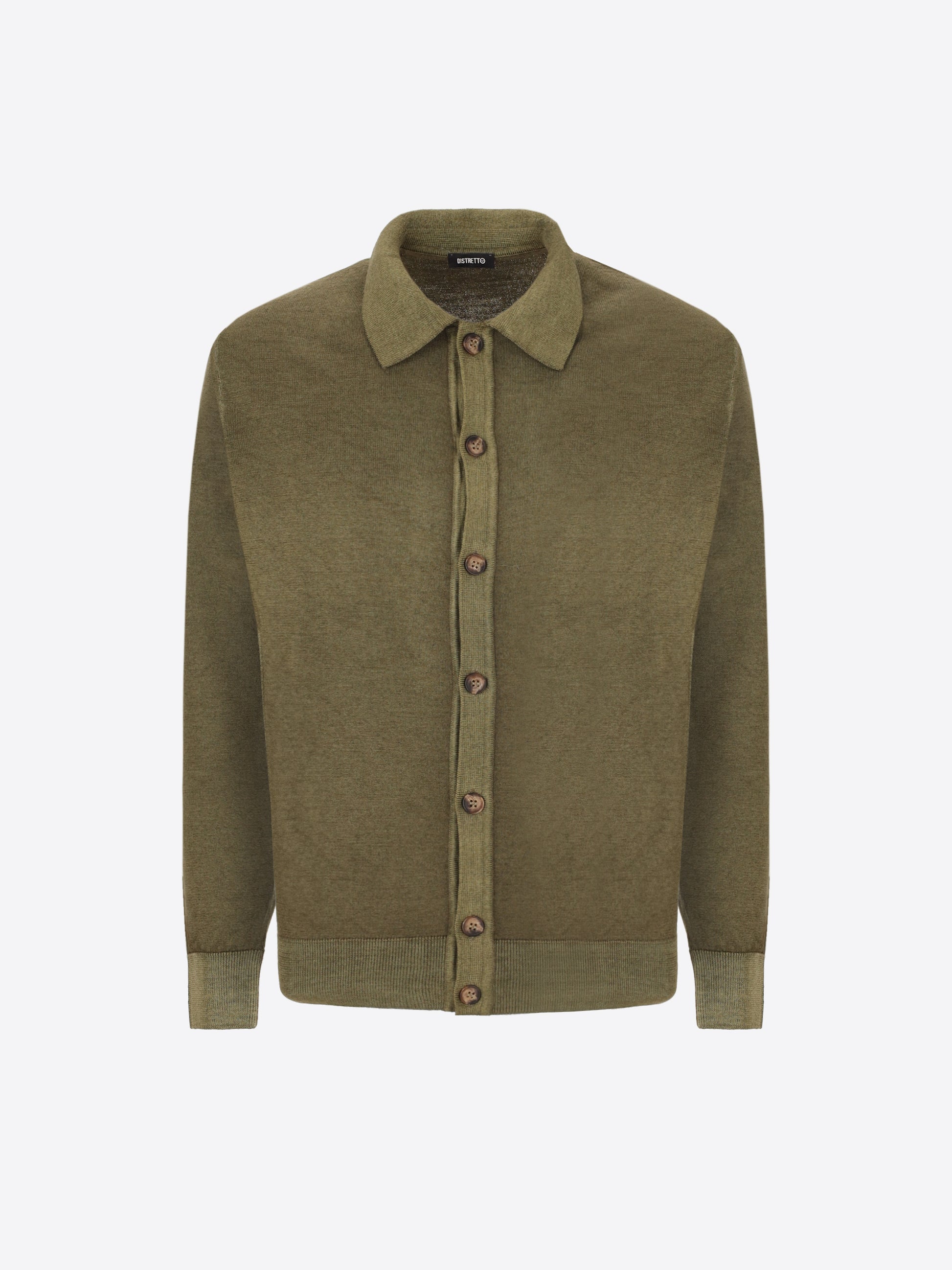 Camicia Oxton In Lana Merinos