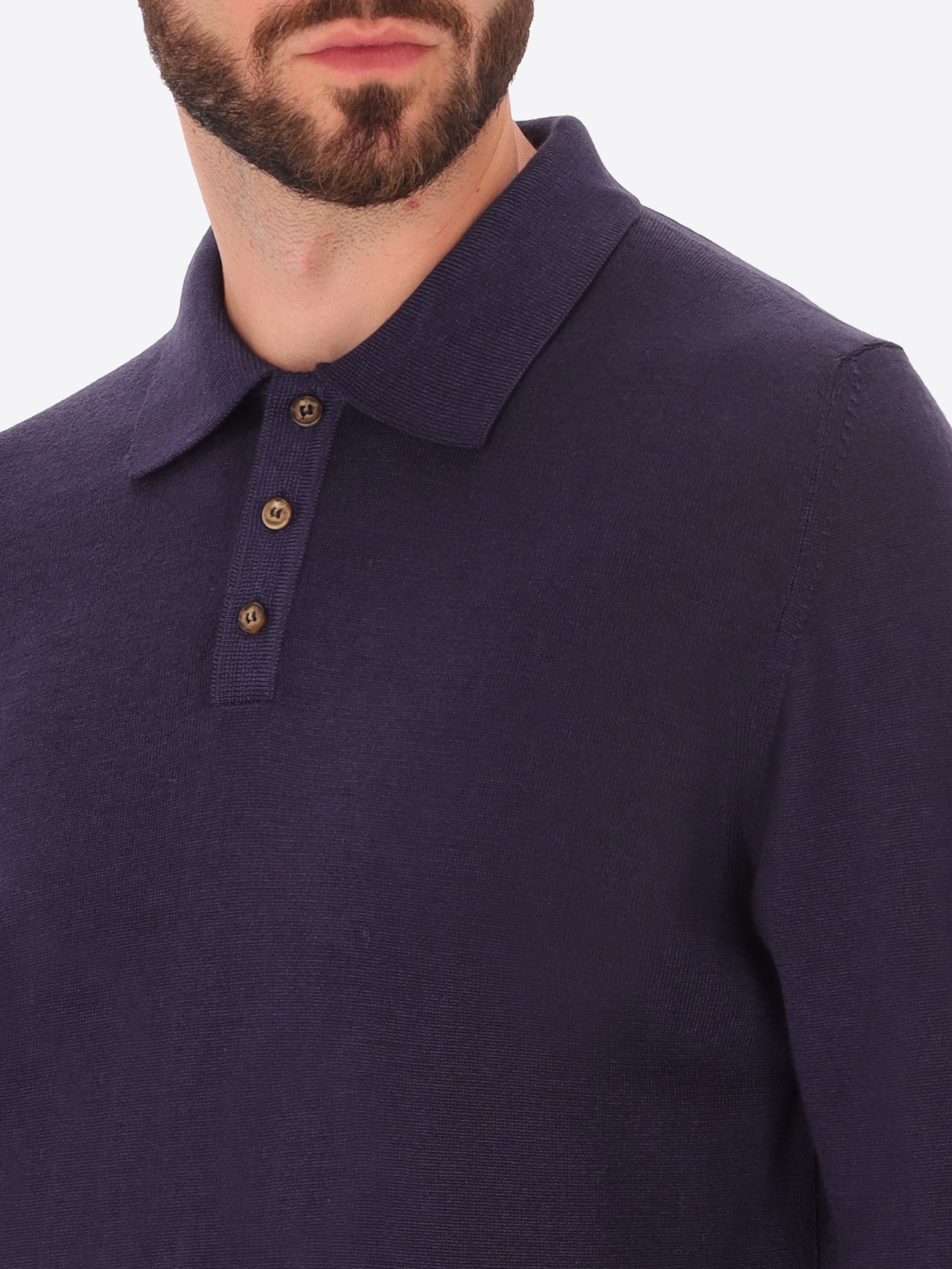 Oxton Polo Aus Merinowolle