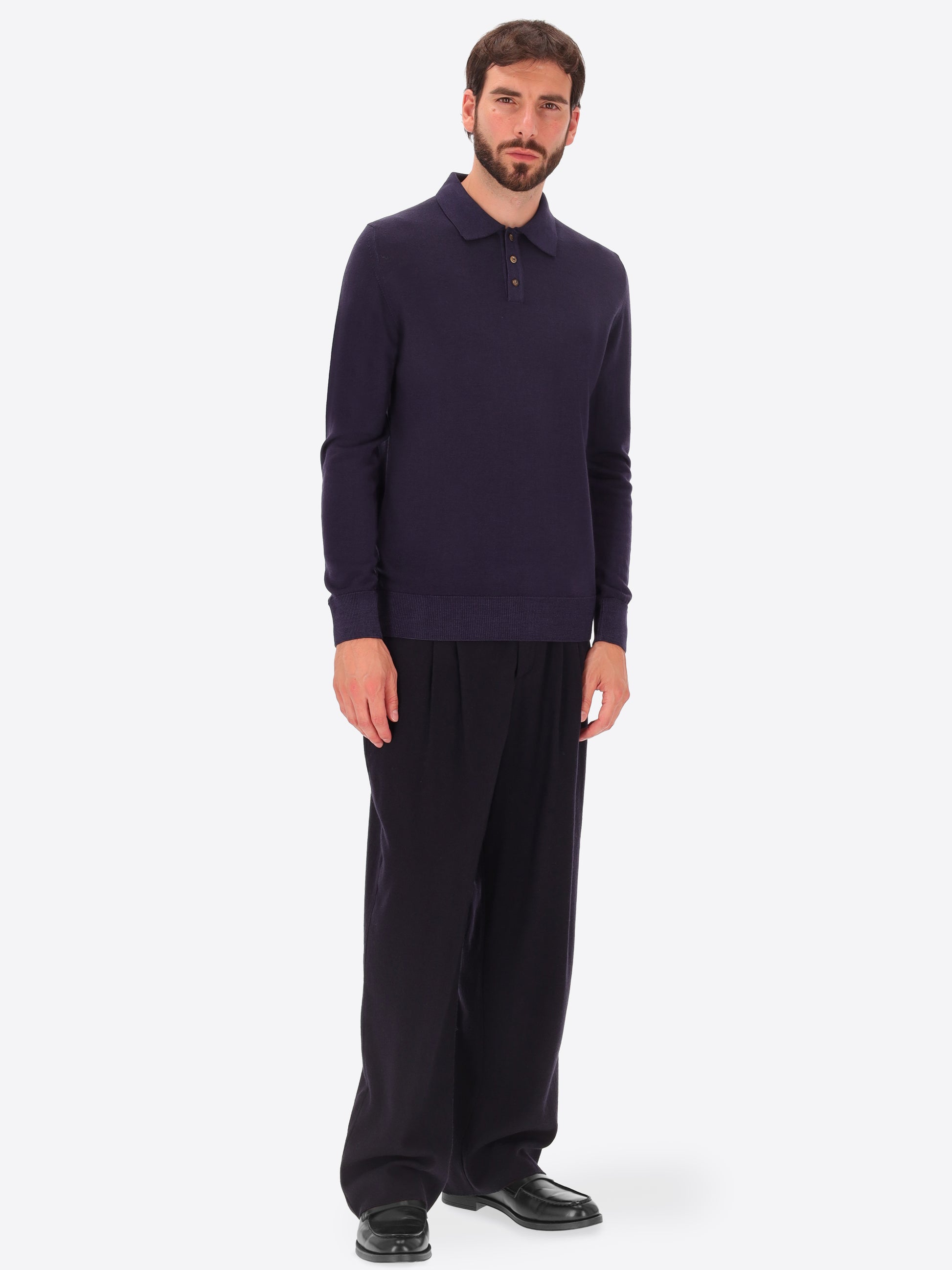 Oxton Polo Aus Merinowolle