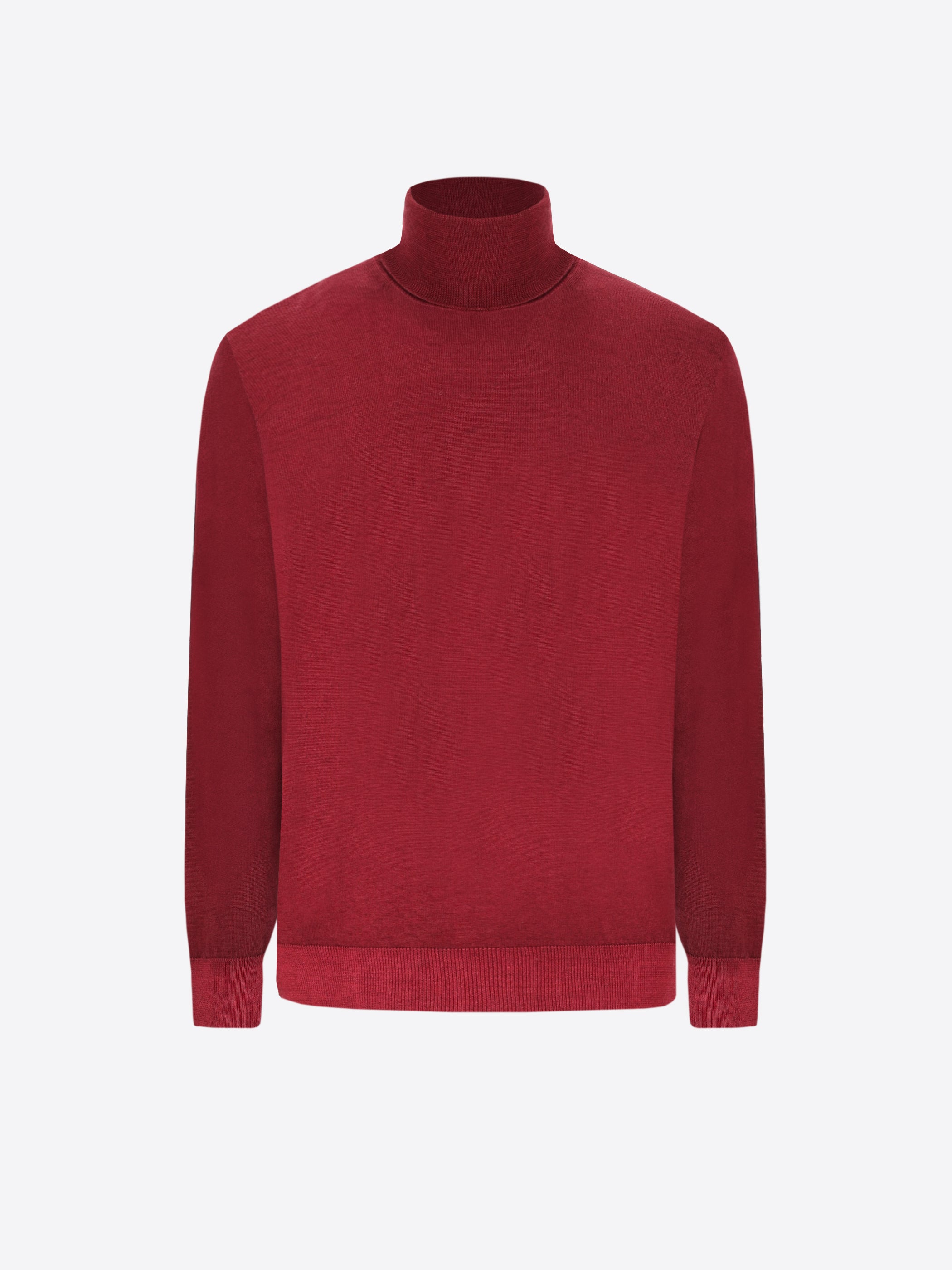 Koroshi Maglione Donna Collo Alto Con Figure Geometriche – Rosso Vivace, Taglie XS
