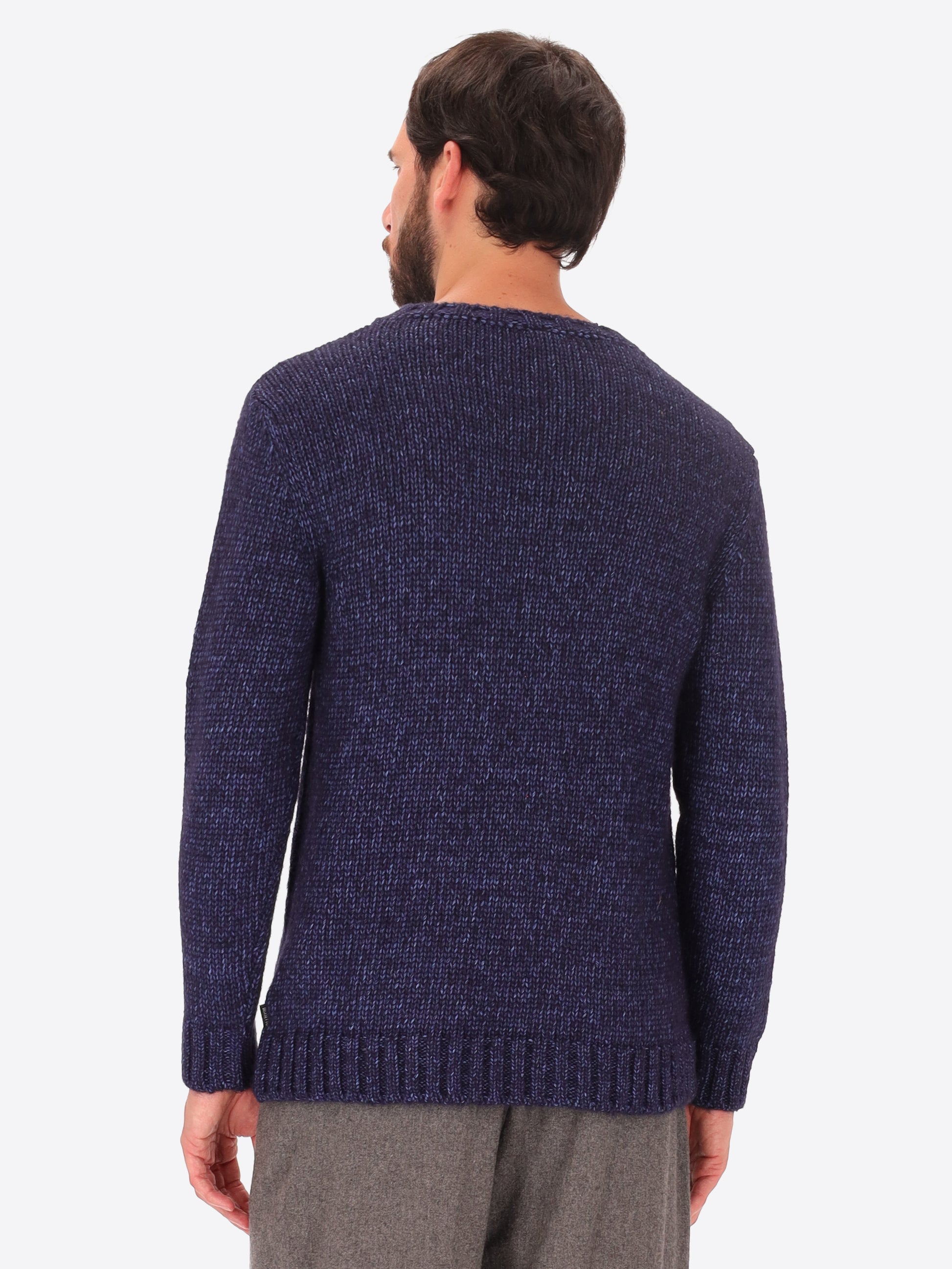 Maglia Girocollo Burton In Misto Cotone Lana E Alpaca