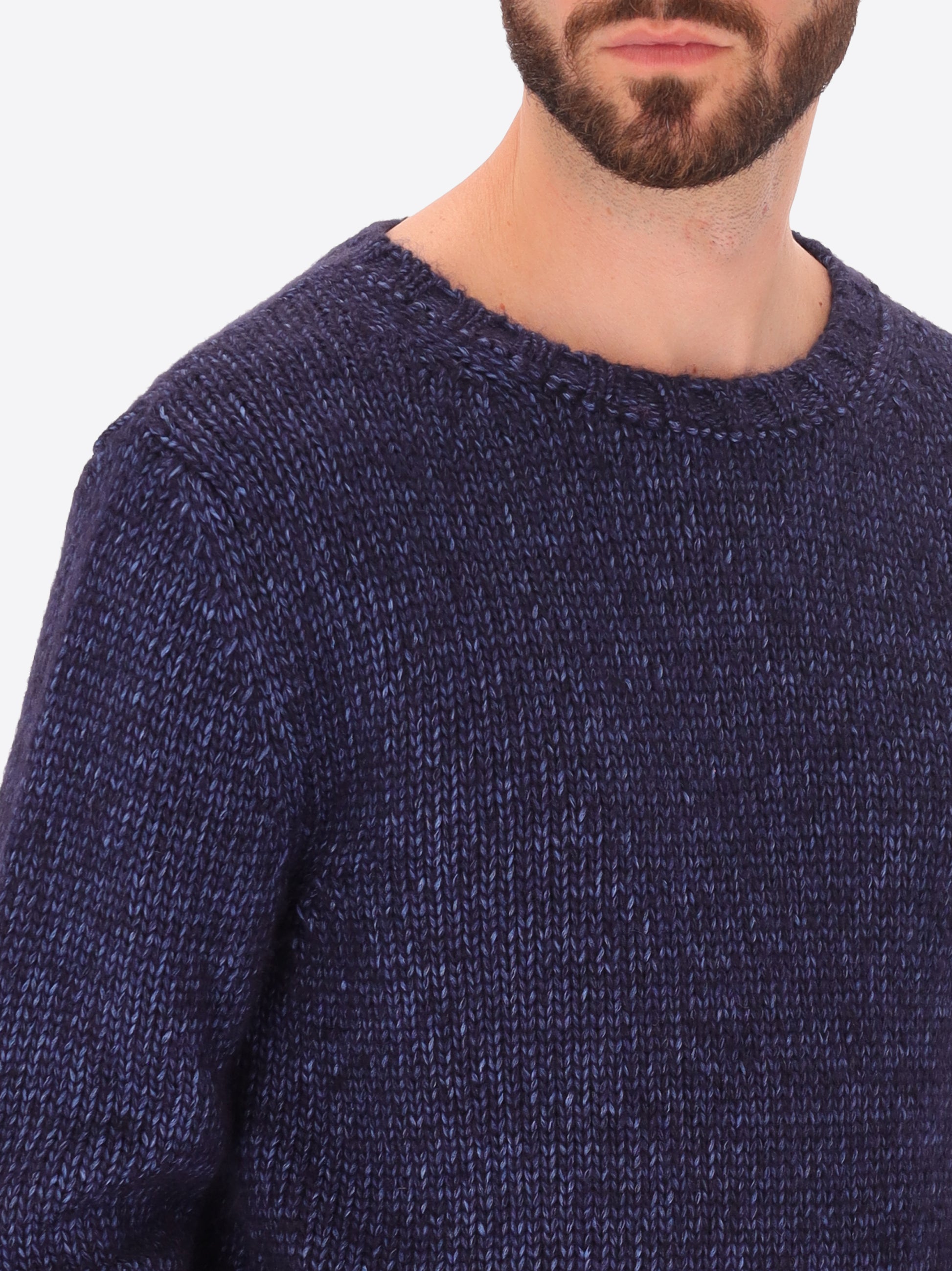 Maglia Girocollo Burton In Misto Cotone Lana E Alpaca