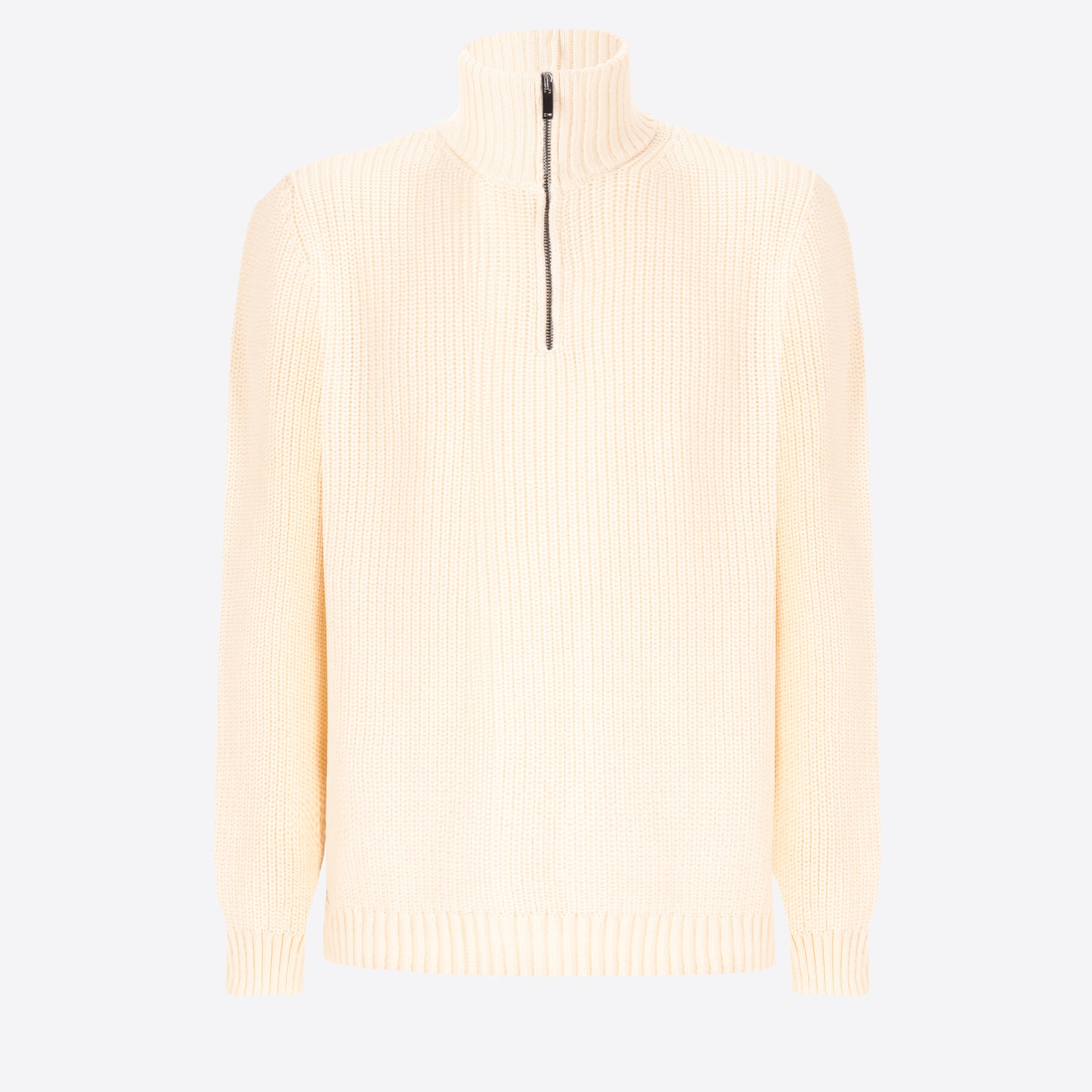 Rand Hochkragen Strickpullover Mit Englischer