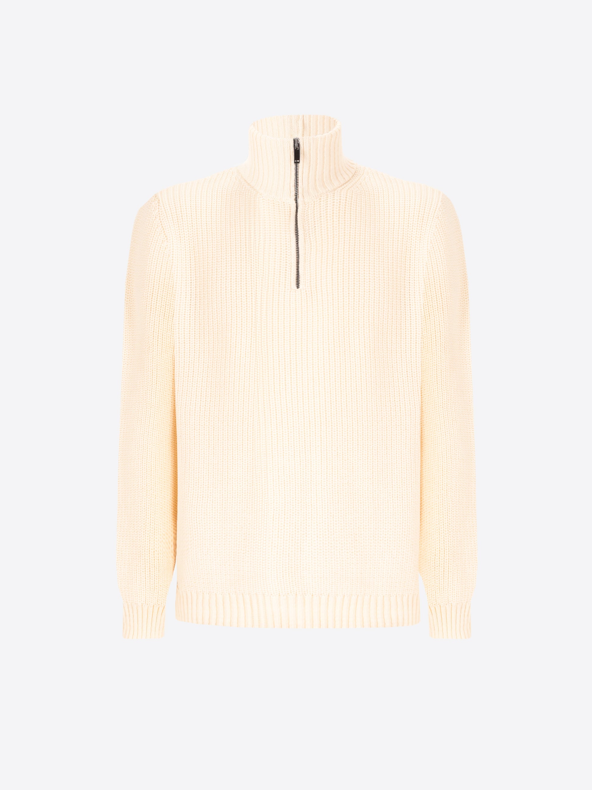 Rand Hochkragen Strickpullover Mit Englischer