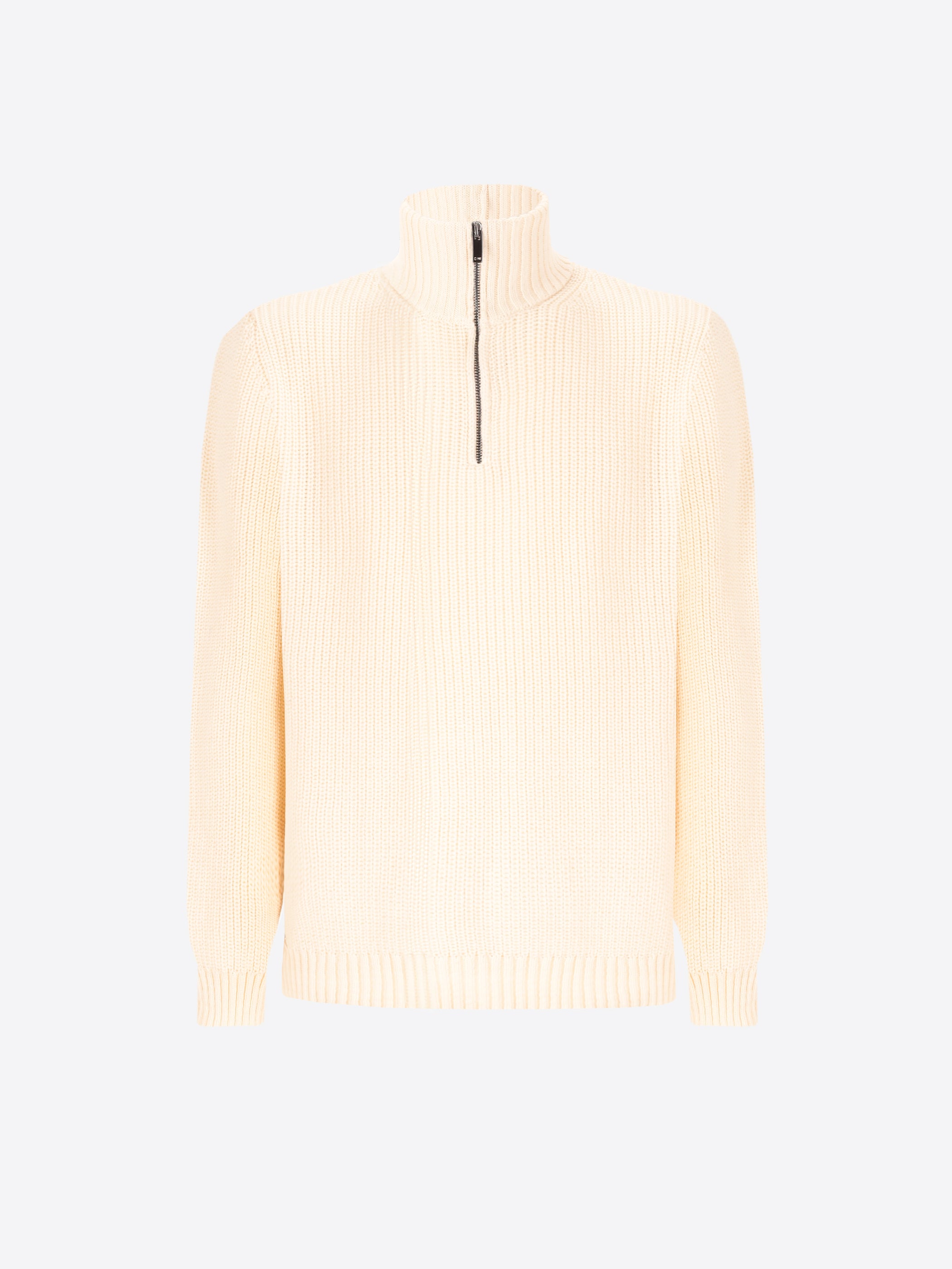 Rand Hochkragen Strickpullover Mit Englischer
