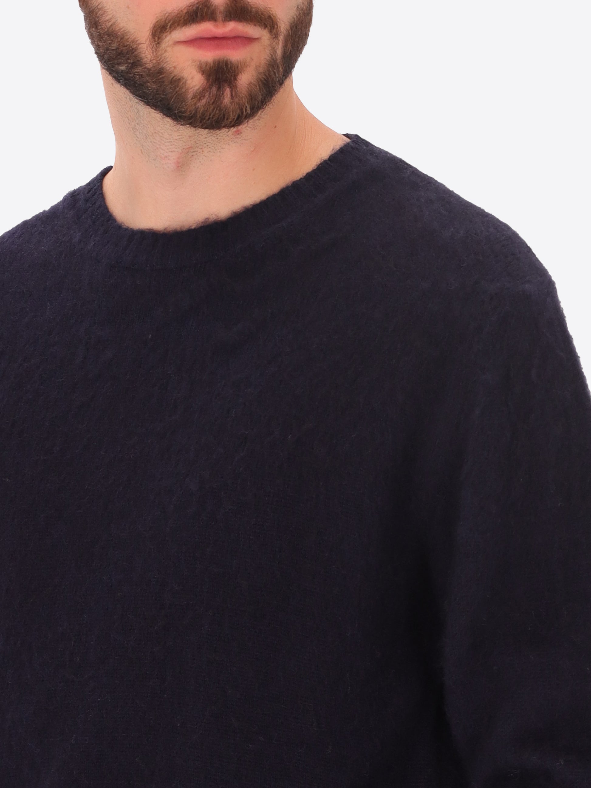 Maglia Girocollo Stow In Misto Lana E Alpaca