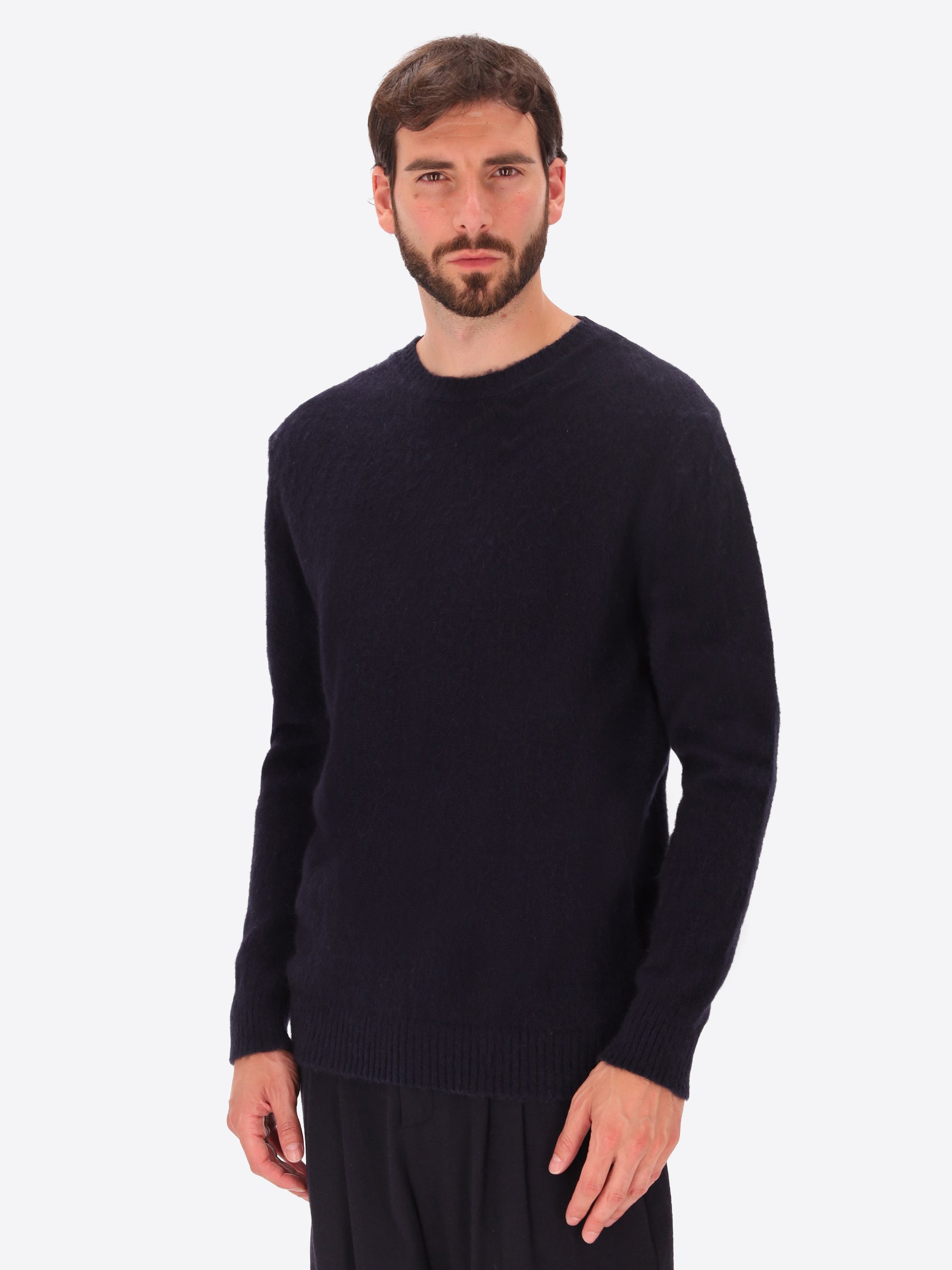 Maglia Girocollo Stow In Misto Lana E Alpaca