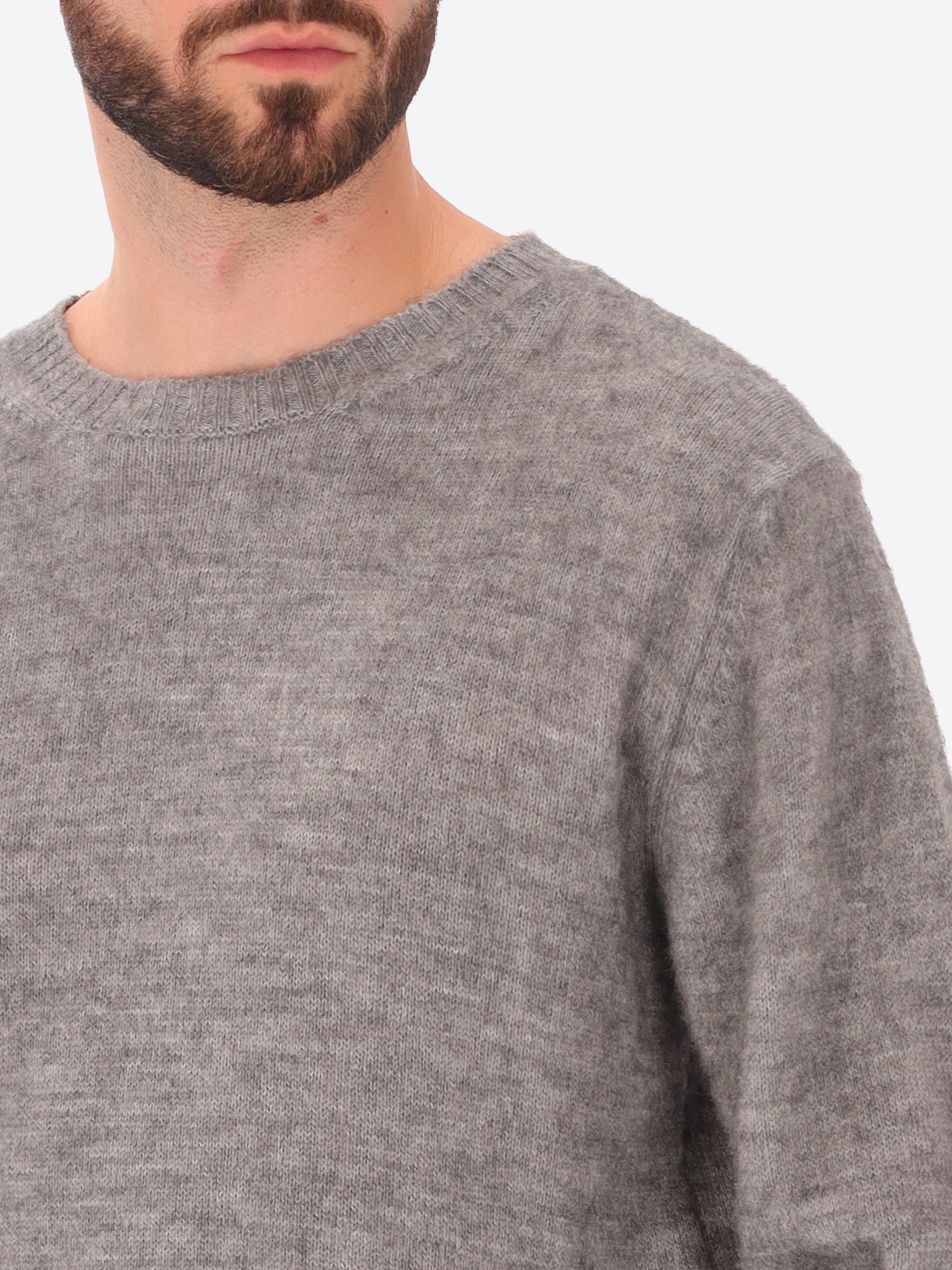 Maglia Girocollo Stow In Misto Lana E Alpaca