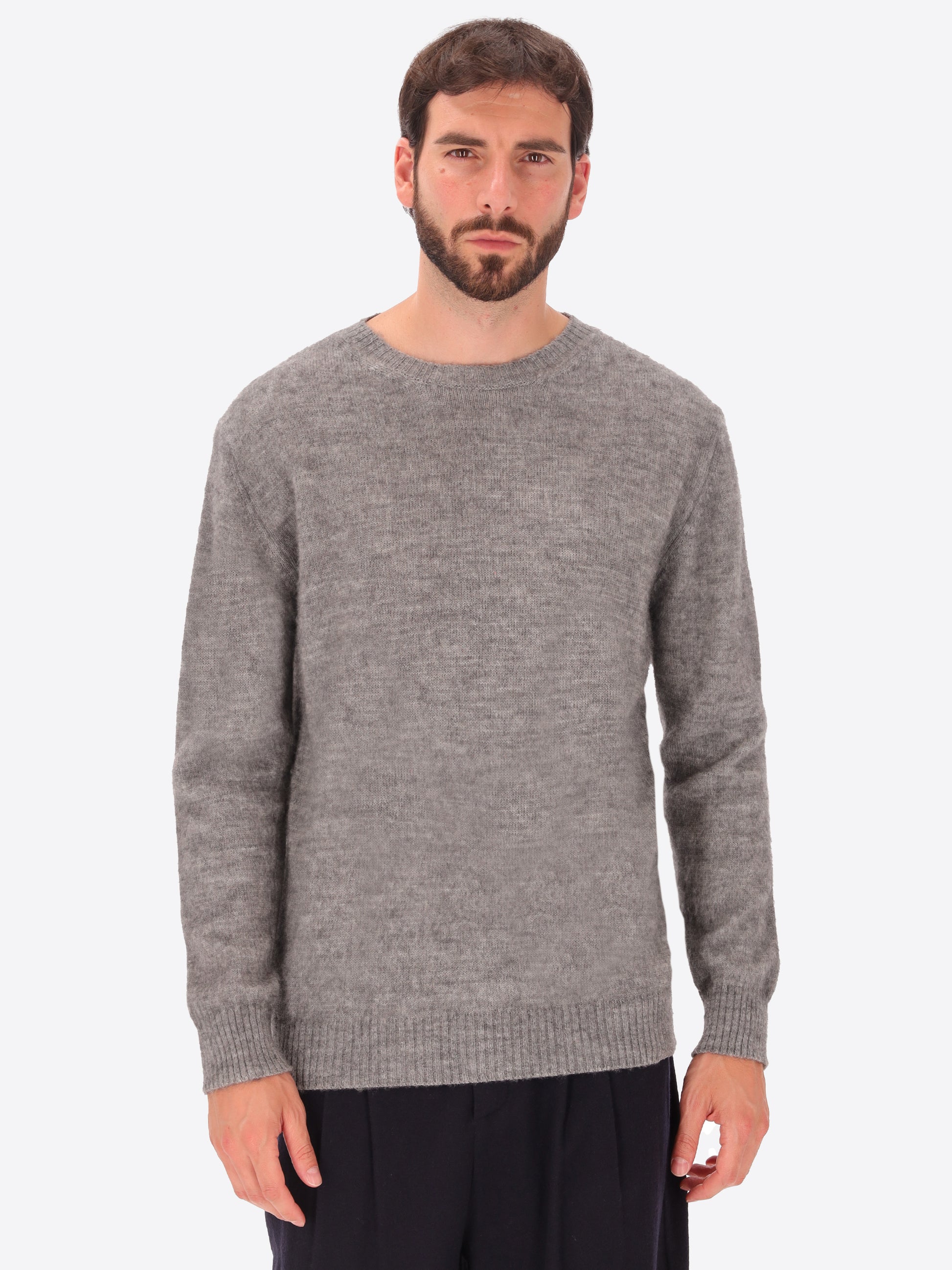 Maglia Girocollo Stow In Misto Lana E Alpaca