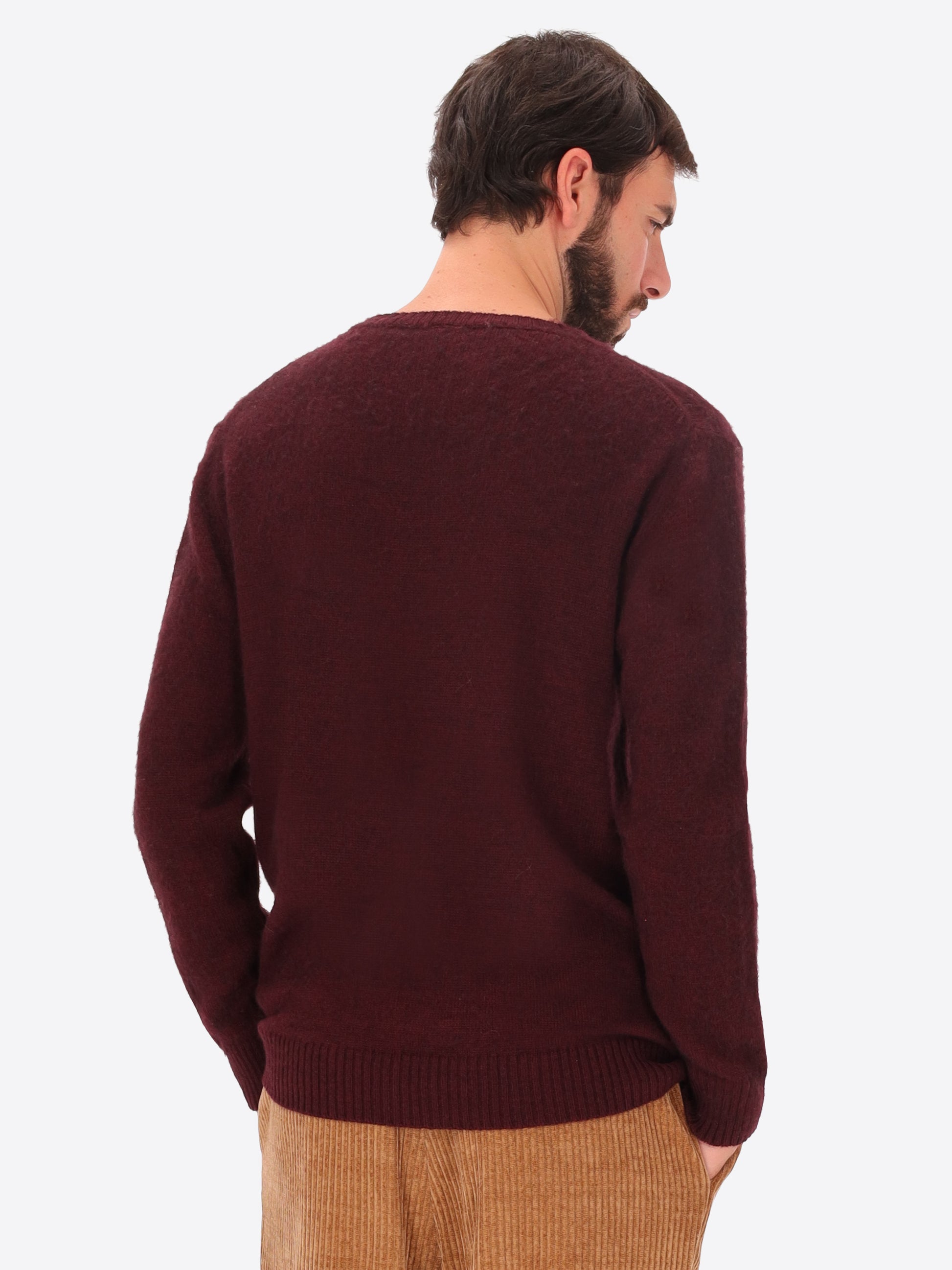 Maglia Girocollo Stow In Misto Lana E Alpaca