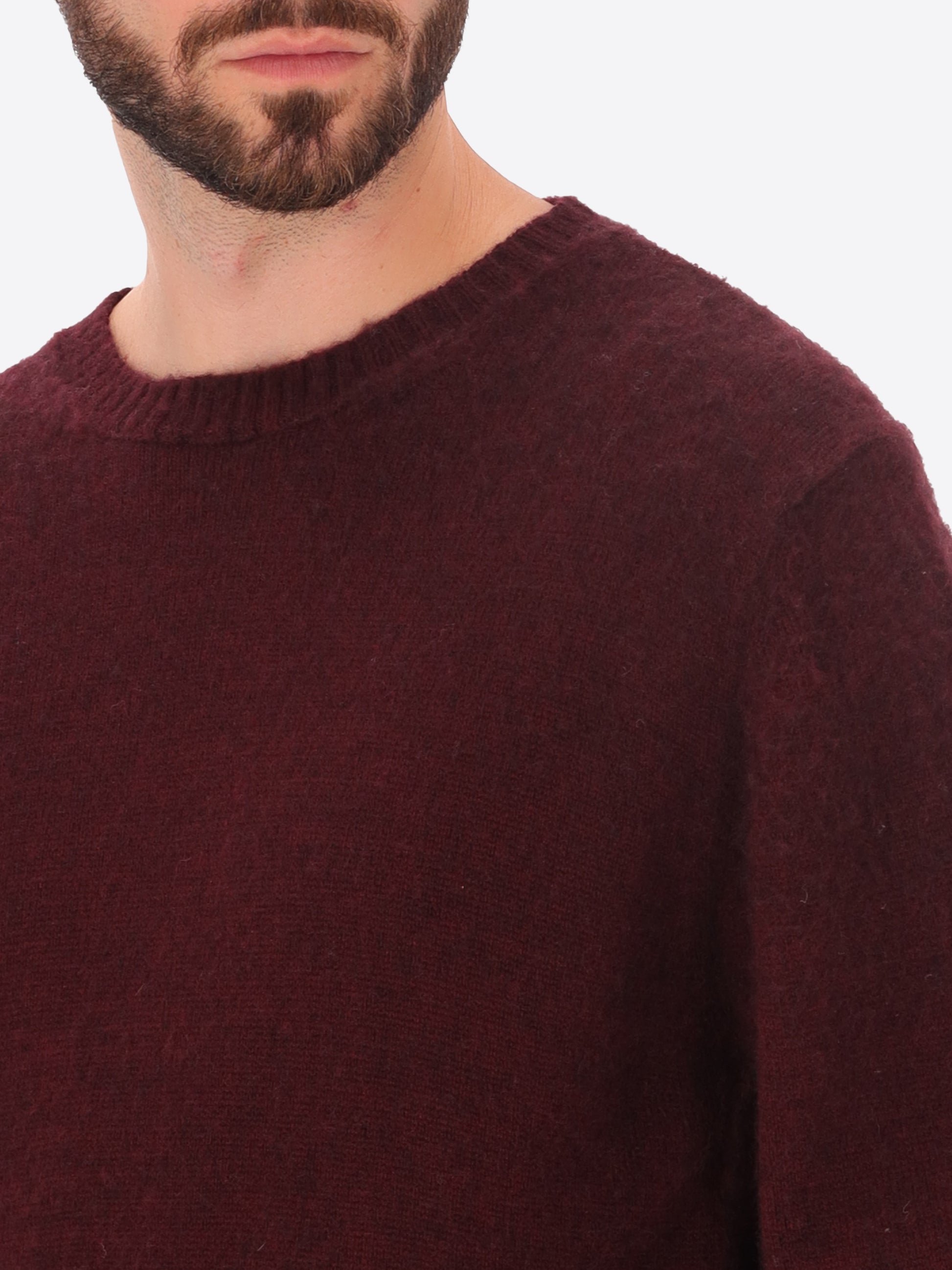 Maglia Girocollo Stow In Misto Lana E Alpaca