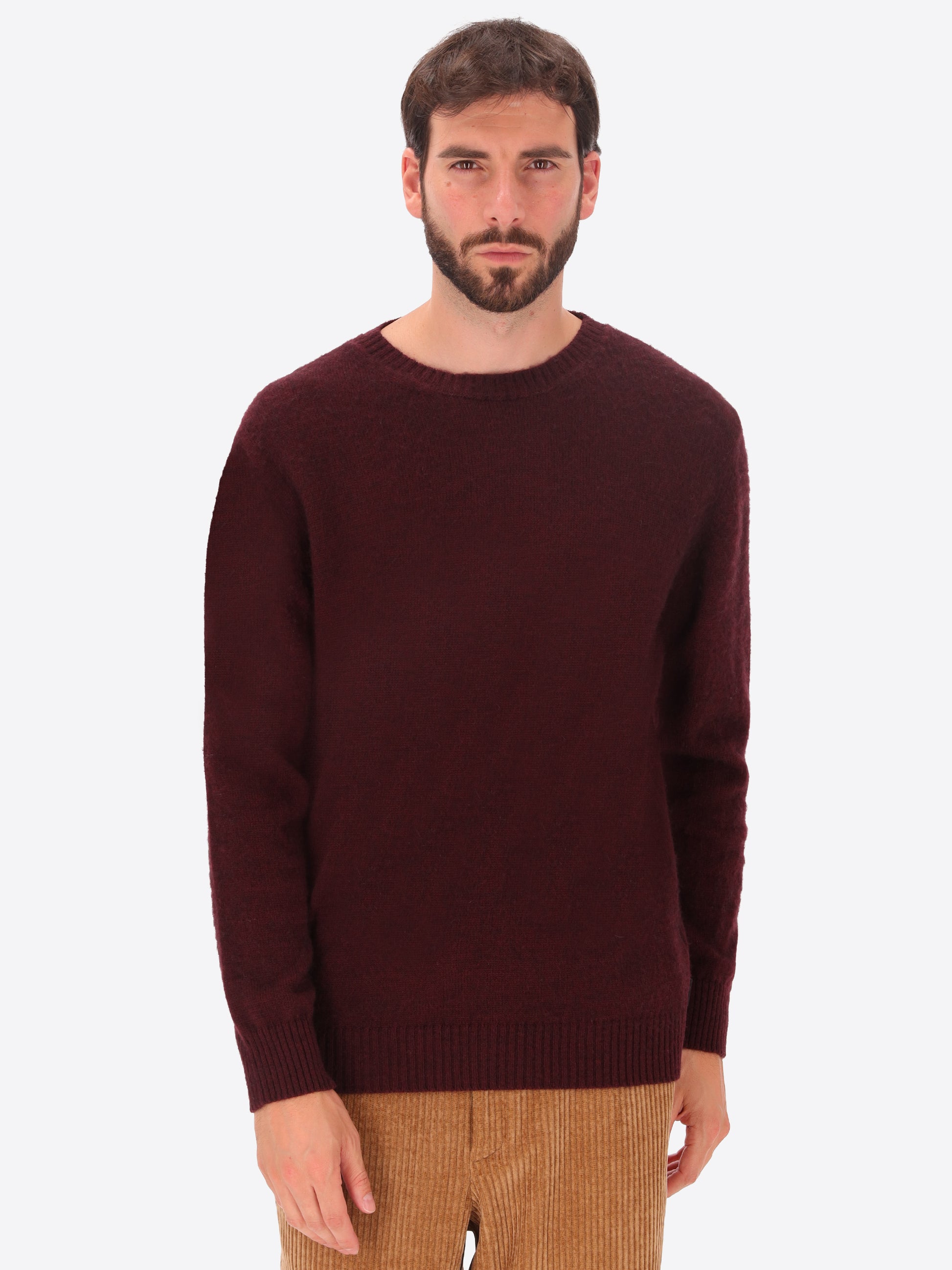 Maglia Girocollo Stow In Misto Lana E Alpaca