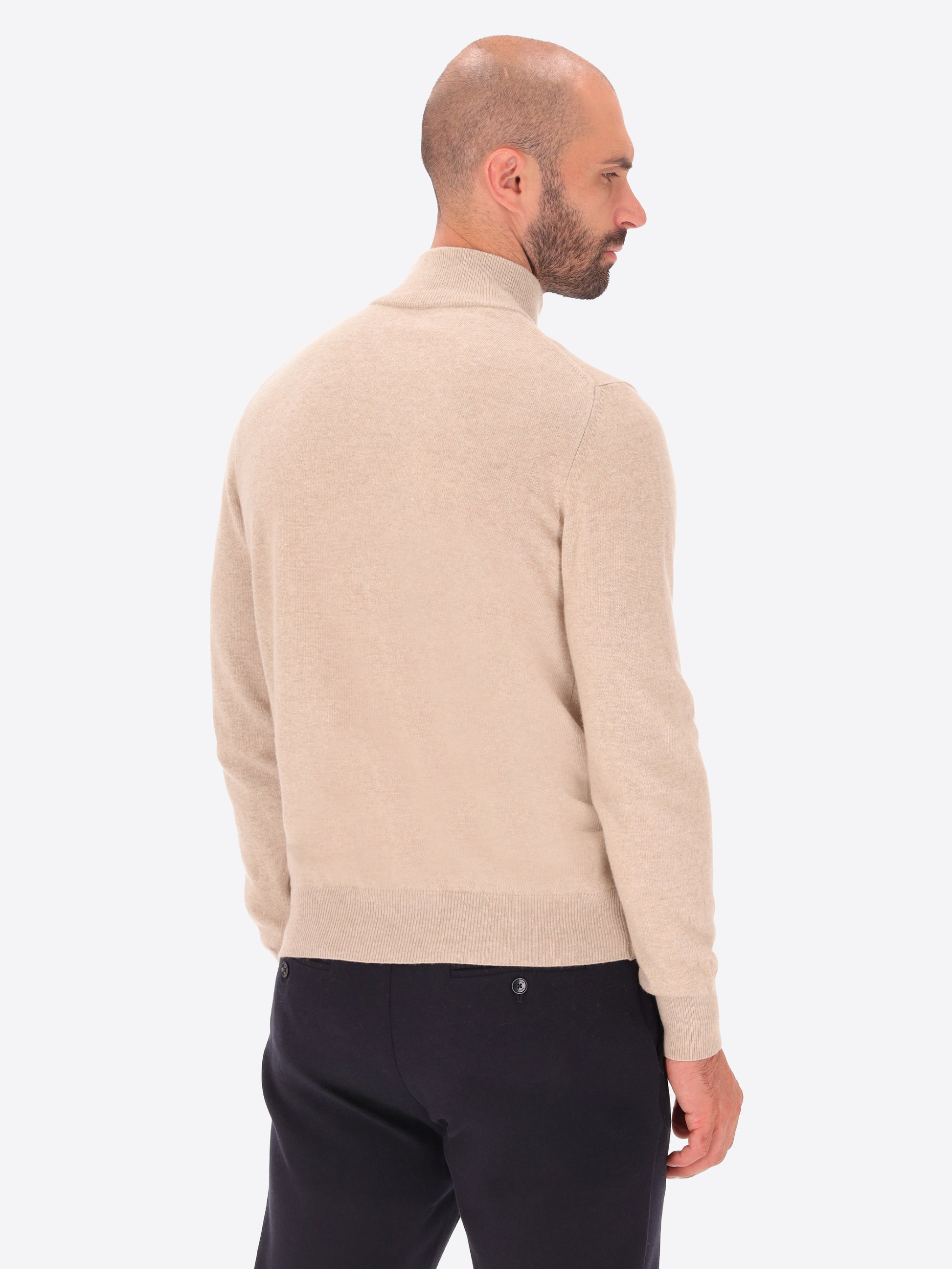 Maglia Pietro Girocollo in Misto Lana e Cashmere