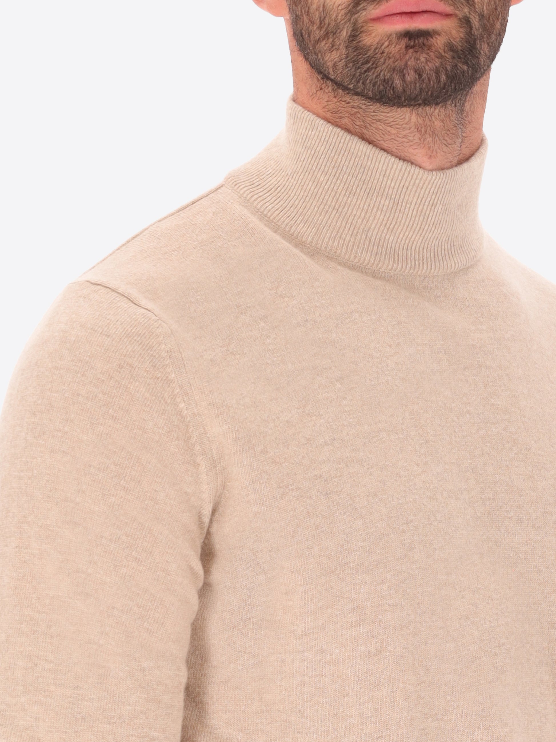 Maglia Pietro Girocollo in Misto Lana e Cashmere