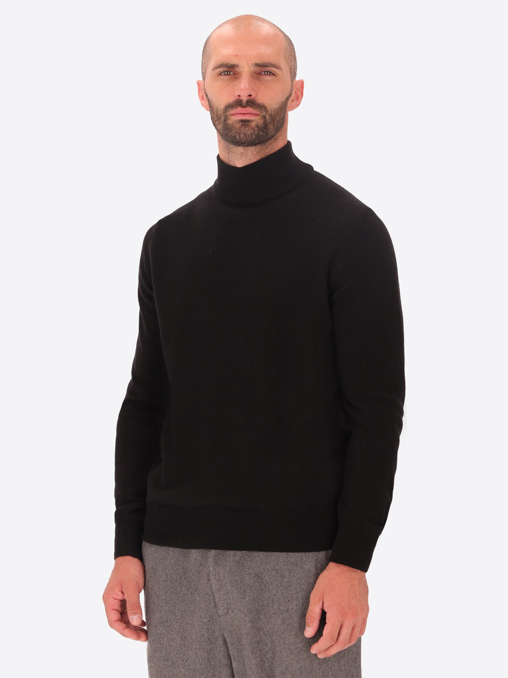 Maglia Pietro Girocollo in Misto Lana e Cashmere