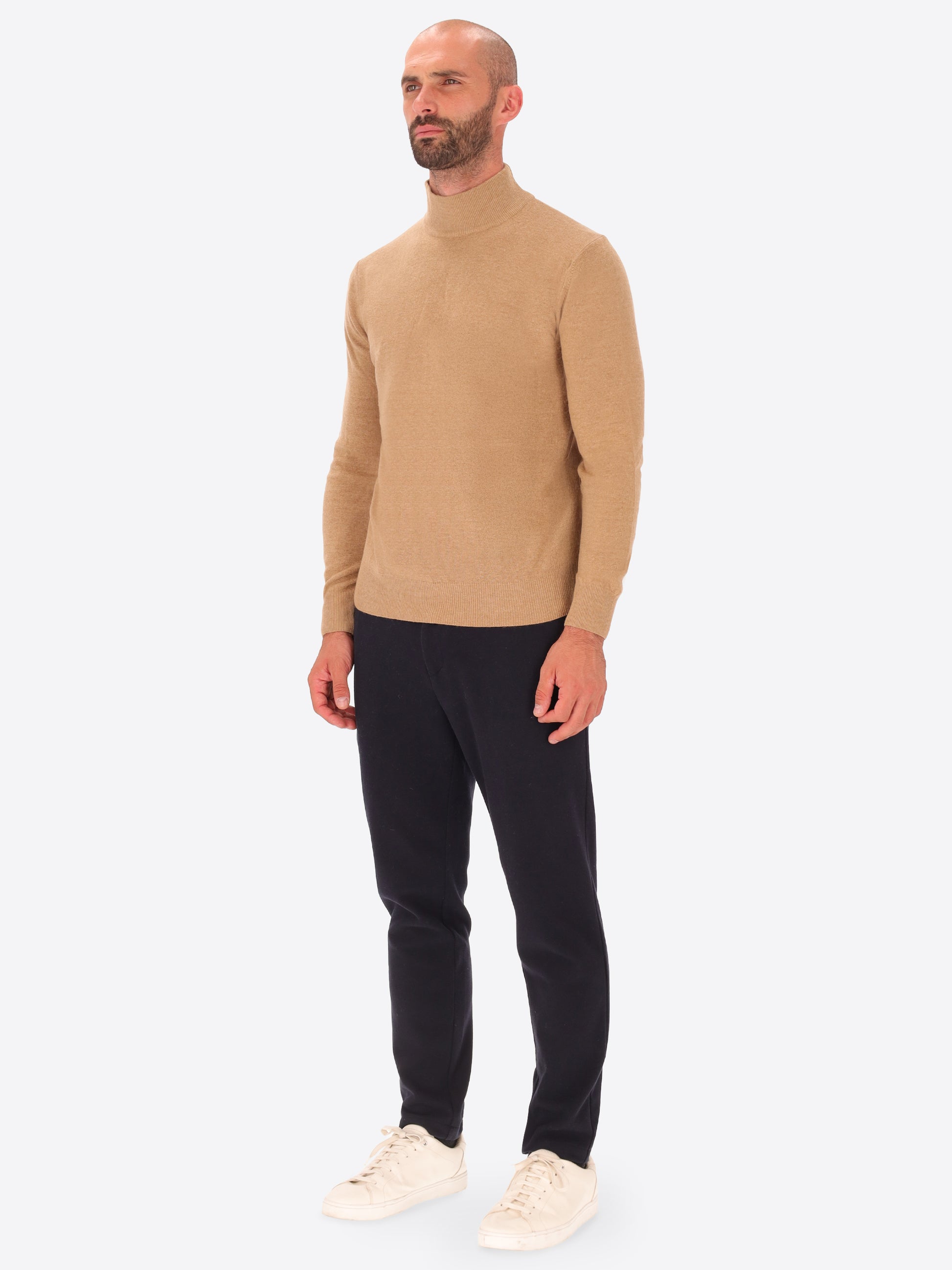 Maglia Pietro Girocollo in Misto Lana e Cashmere