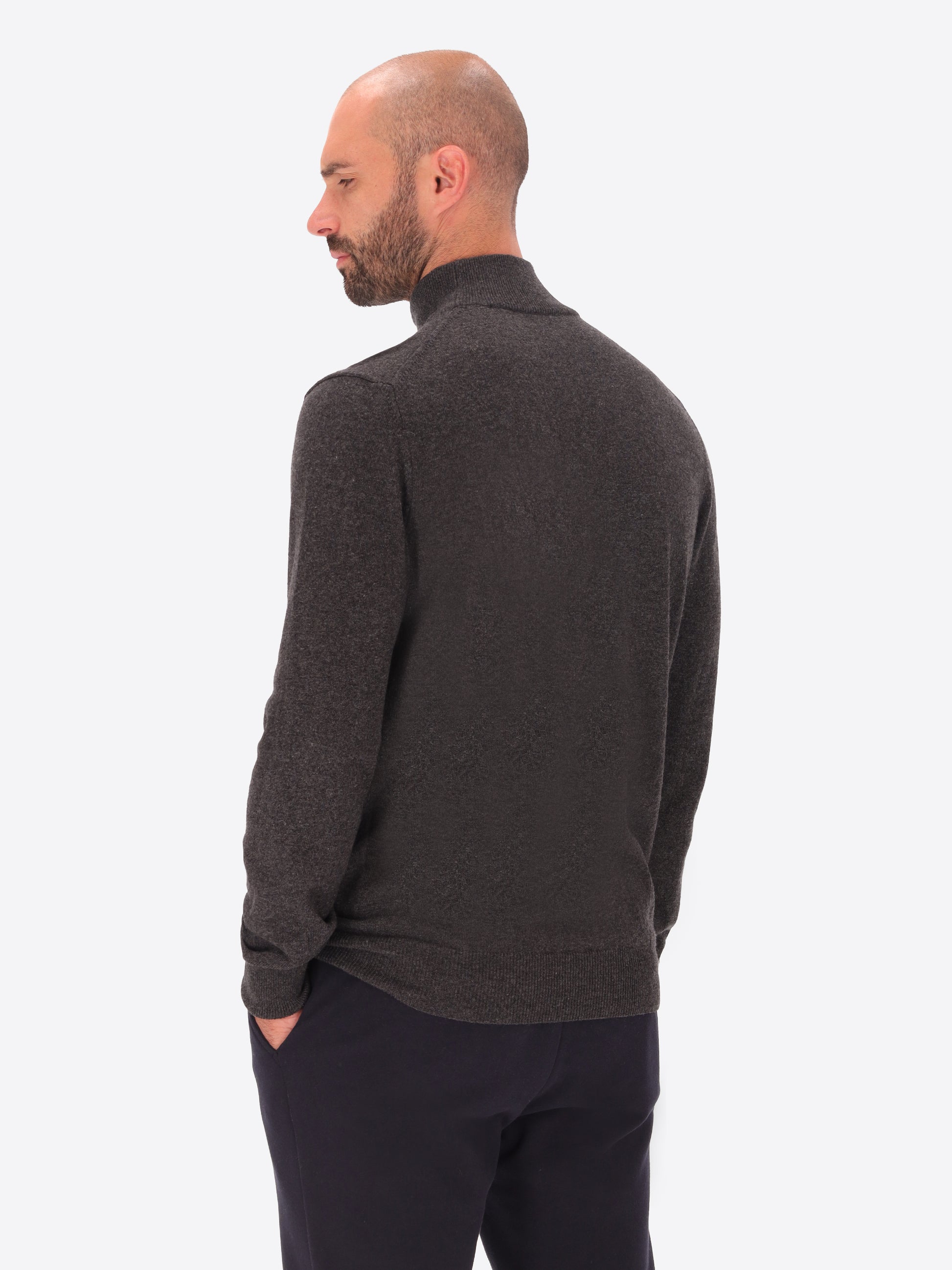 Maglia Pietro Girocollo in Misto Lana e Cashmere
