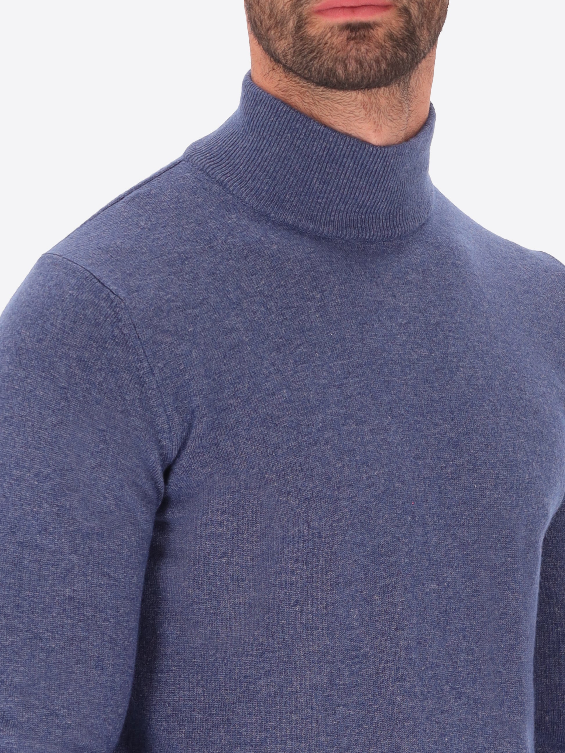 Maglia Pietro Girocollo in Misto Lana e Cashmere