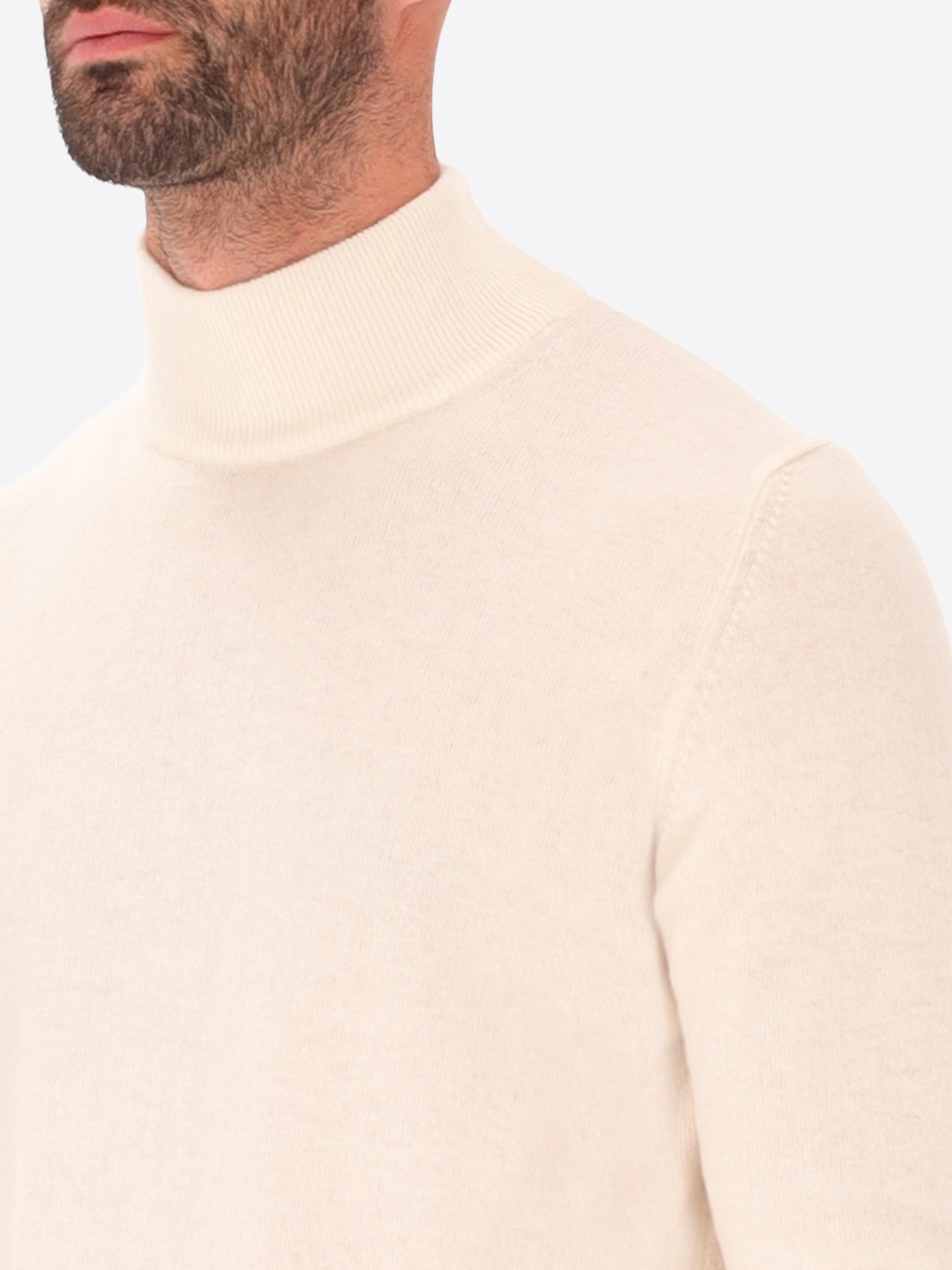 Maglia Pietro Girocollo in Misto Lana e Cashmere