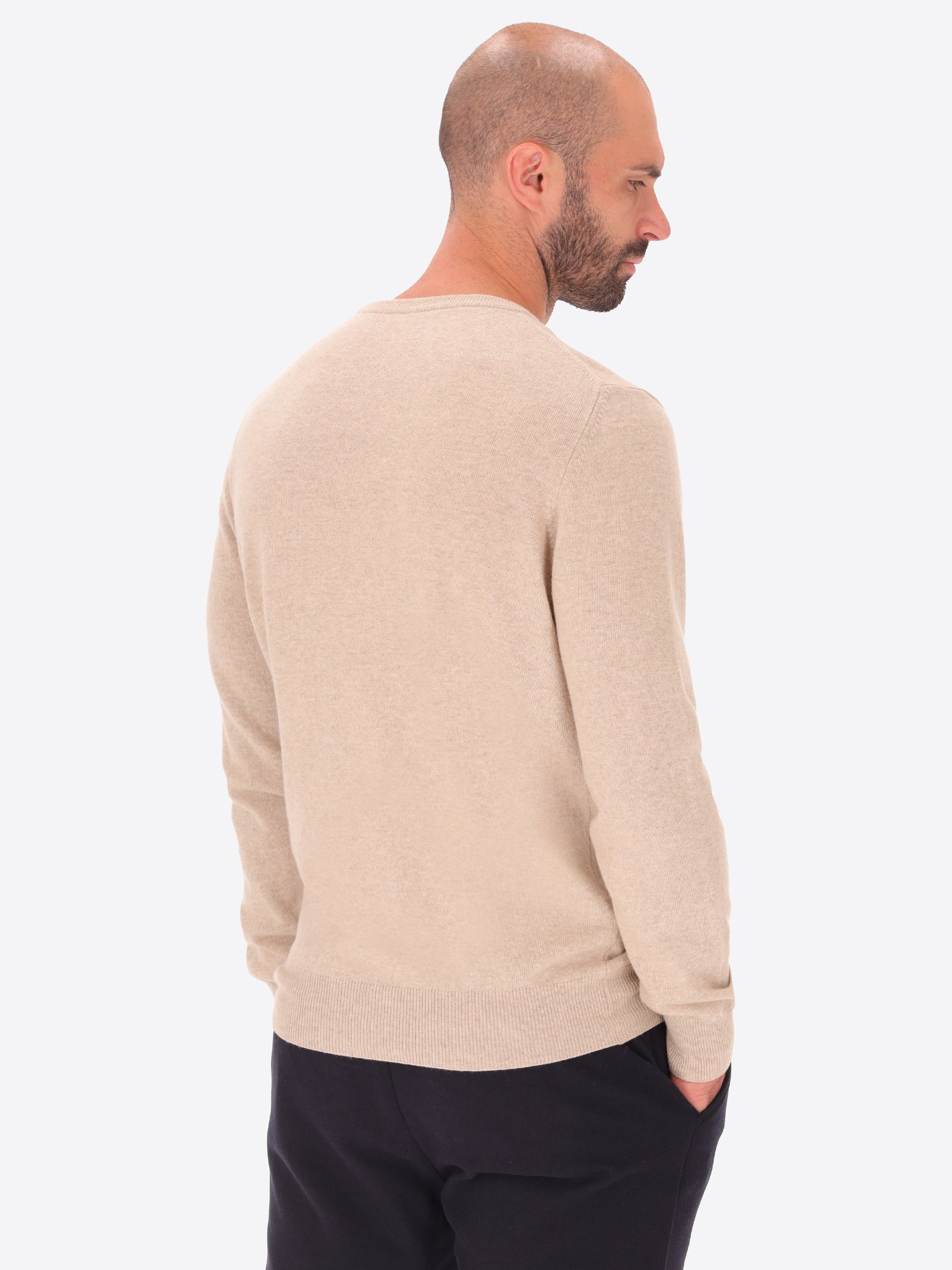 Maglia Girocollo Pino in Misto Lana e Cashmere