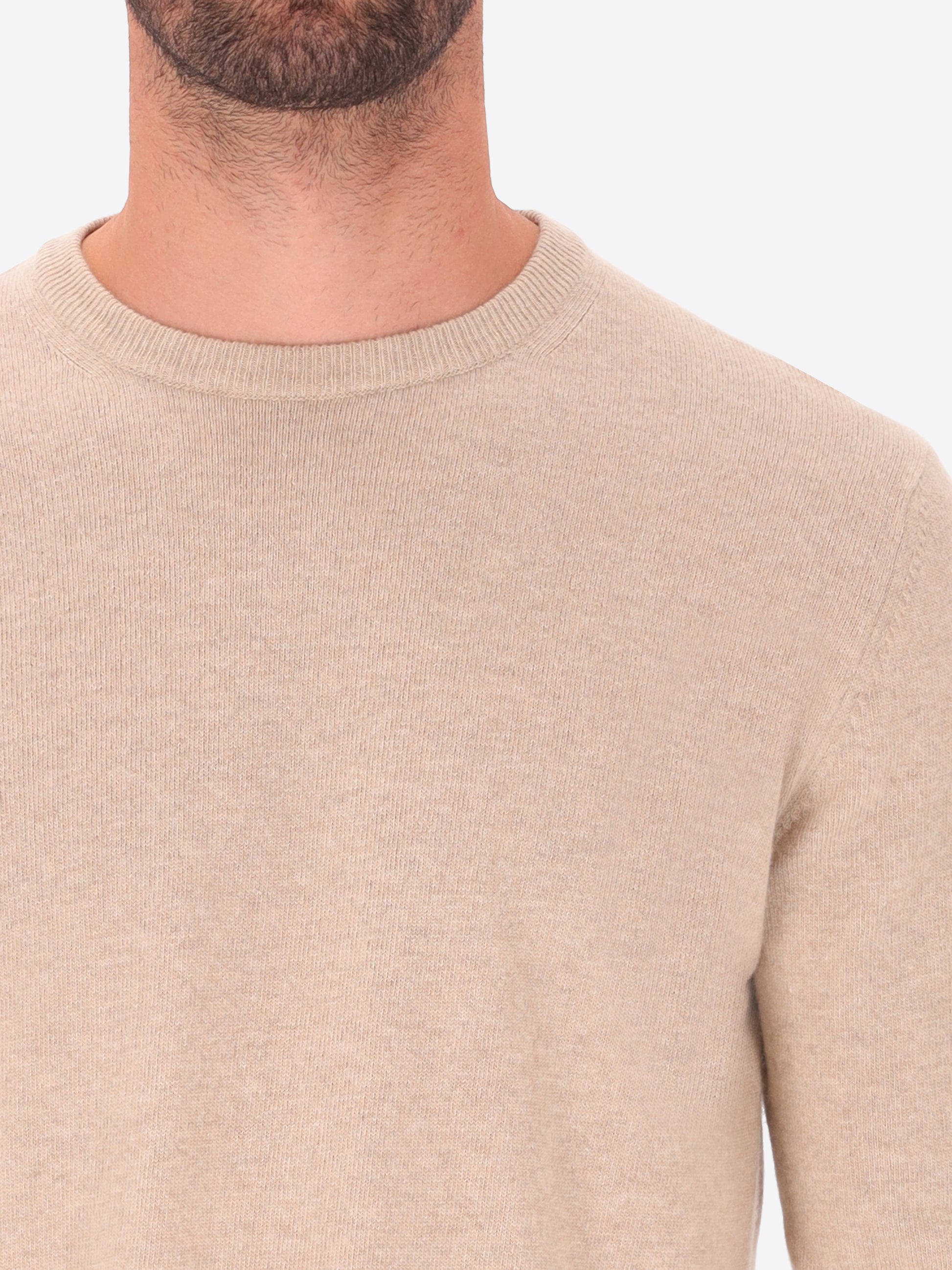 Maglia Girocollo Pino in Misto Lana e Cashmere