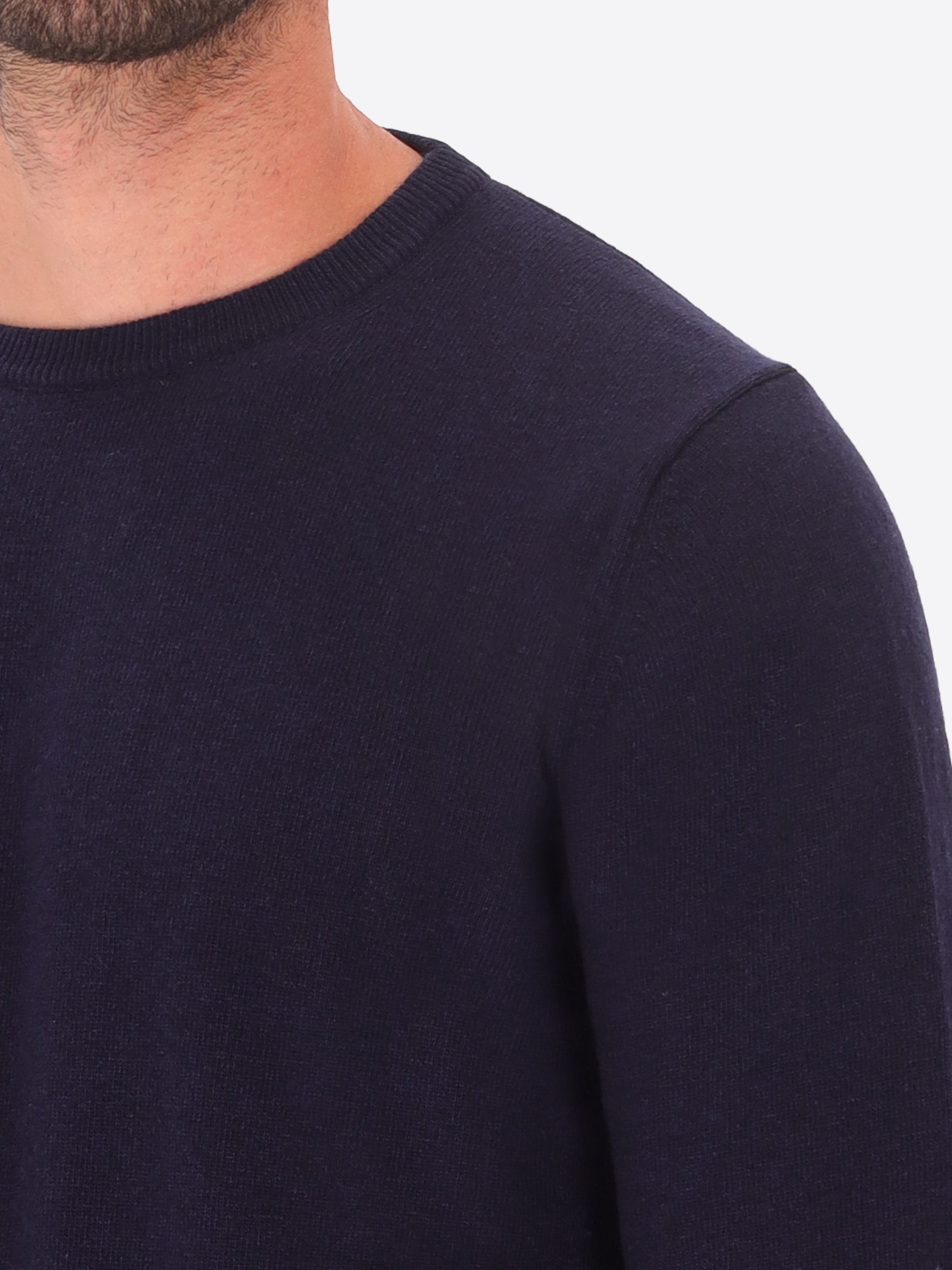 Maglia Girocollo Pino in Misto Lana e Cashmere