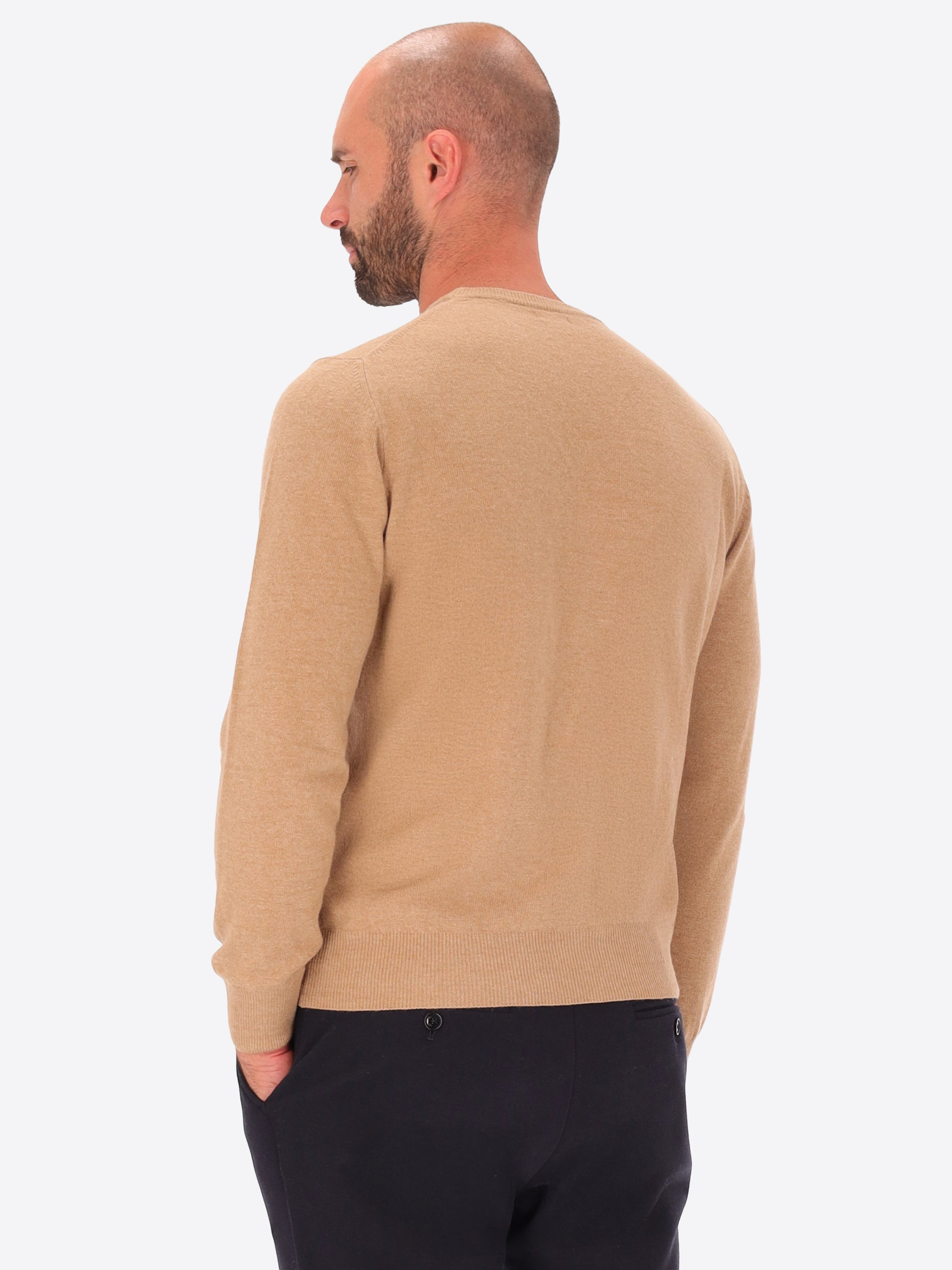 Maglia Girocollo Pino in Misto Lana e Cashmere