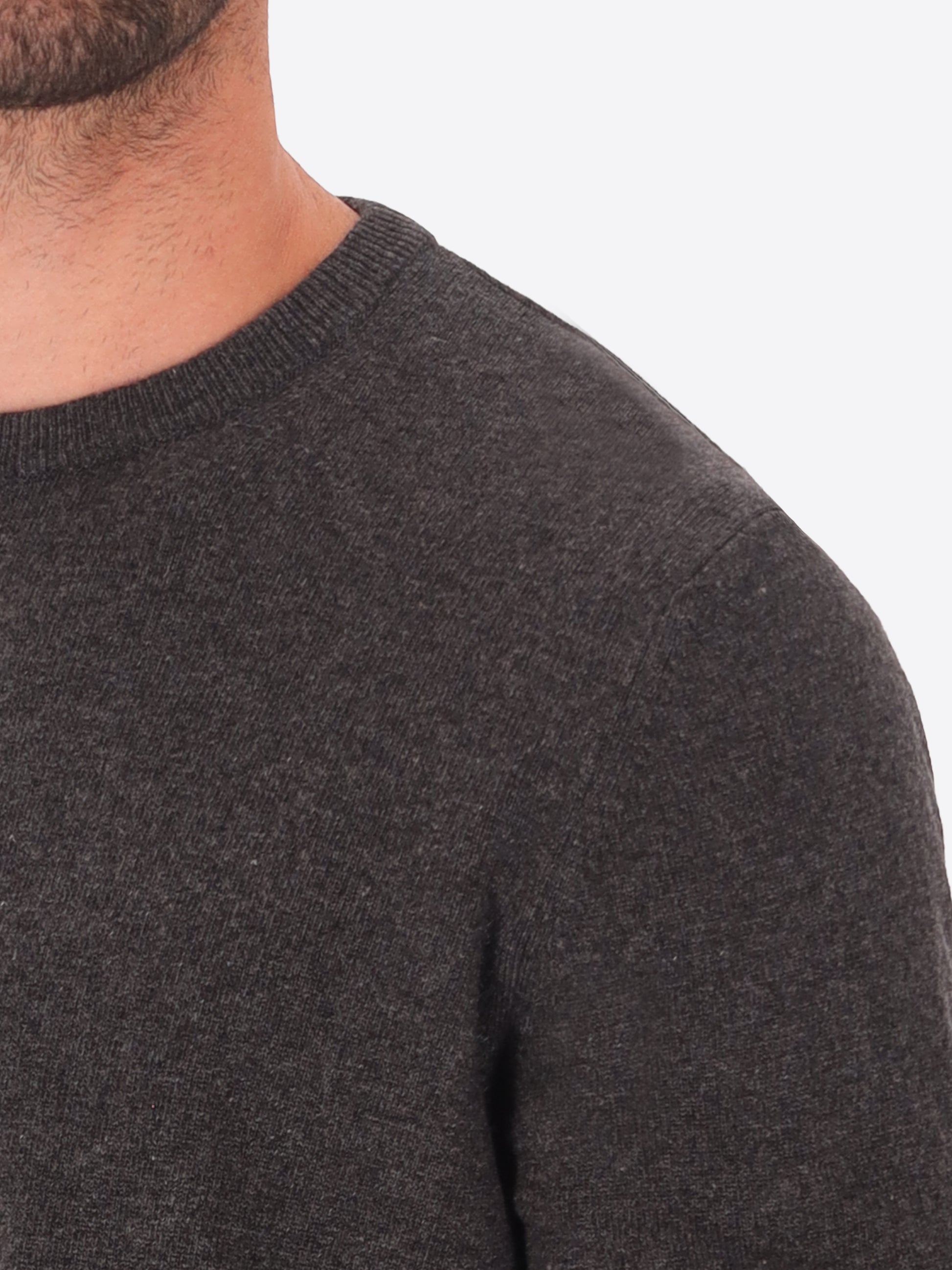 Maglia Girocollo Pino in Misto Lana e Cashmere