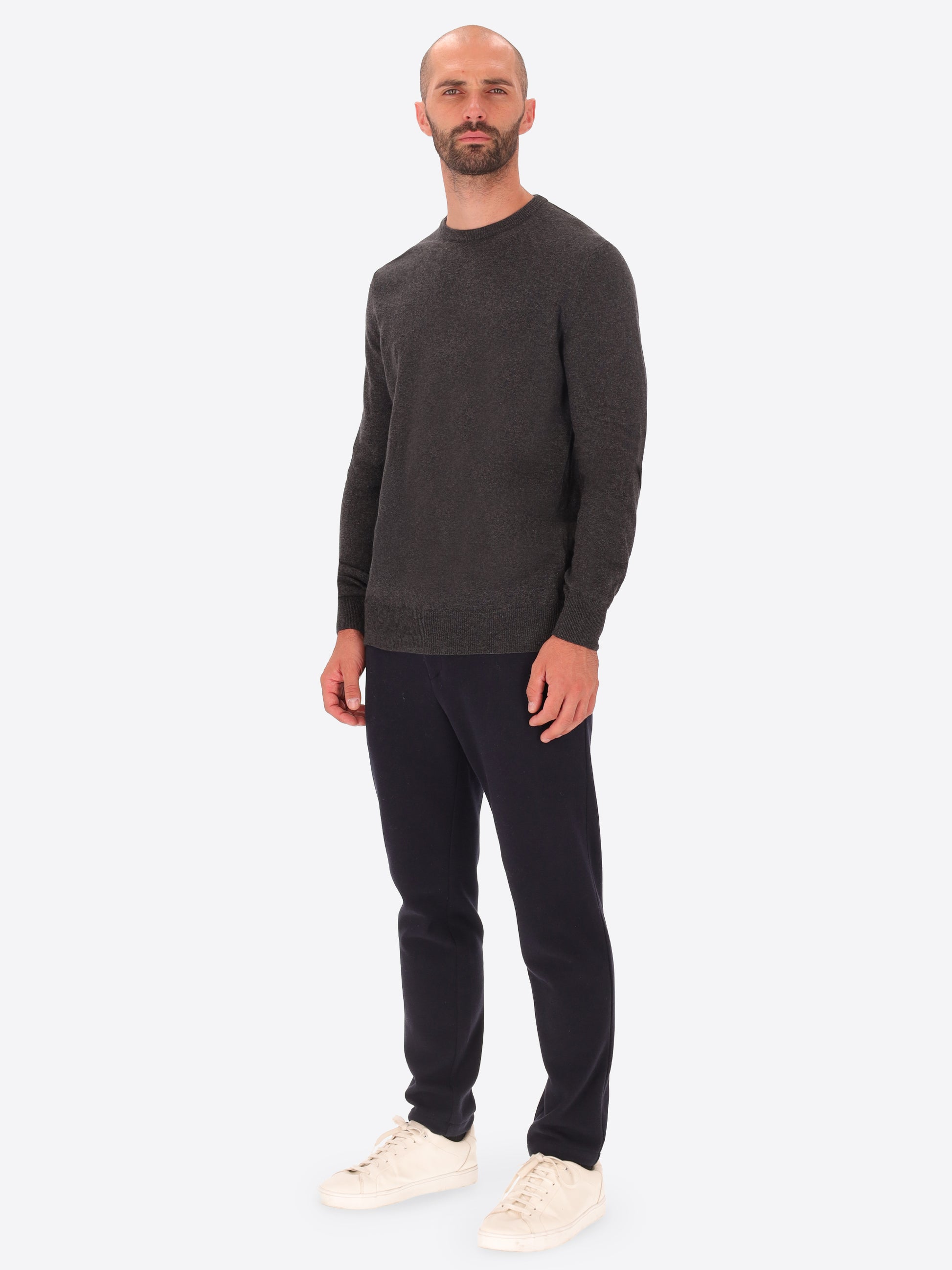 Maglia Girocollo Pino in Misto Lana e Cashmere