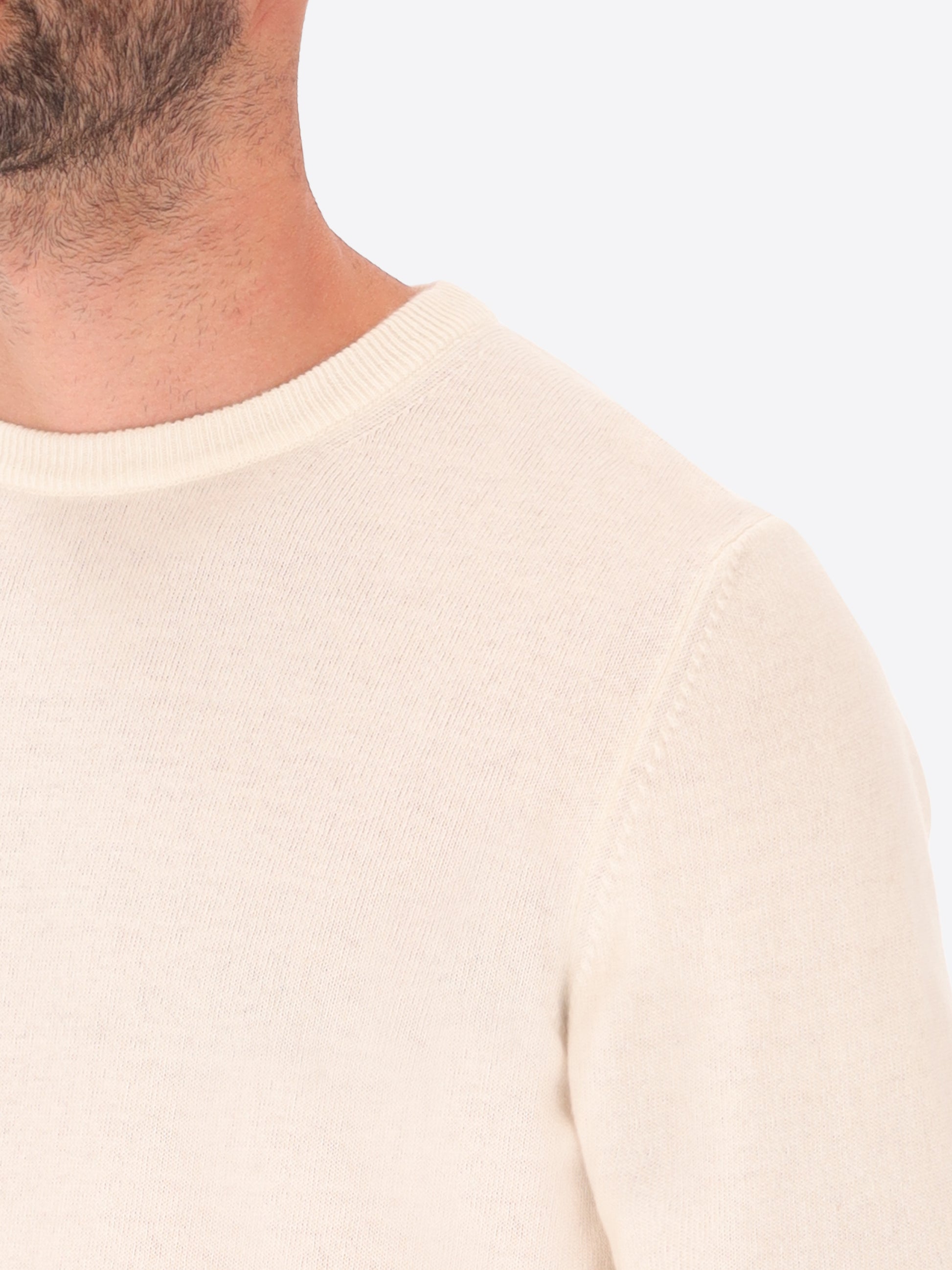 Maglia Girocollo Pino in Misto Lana e Cashmere