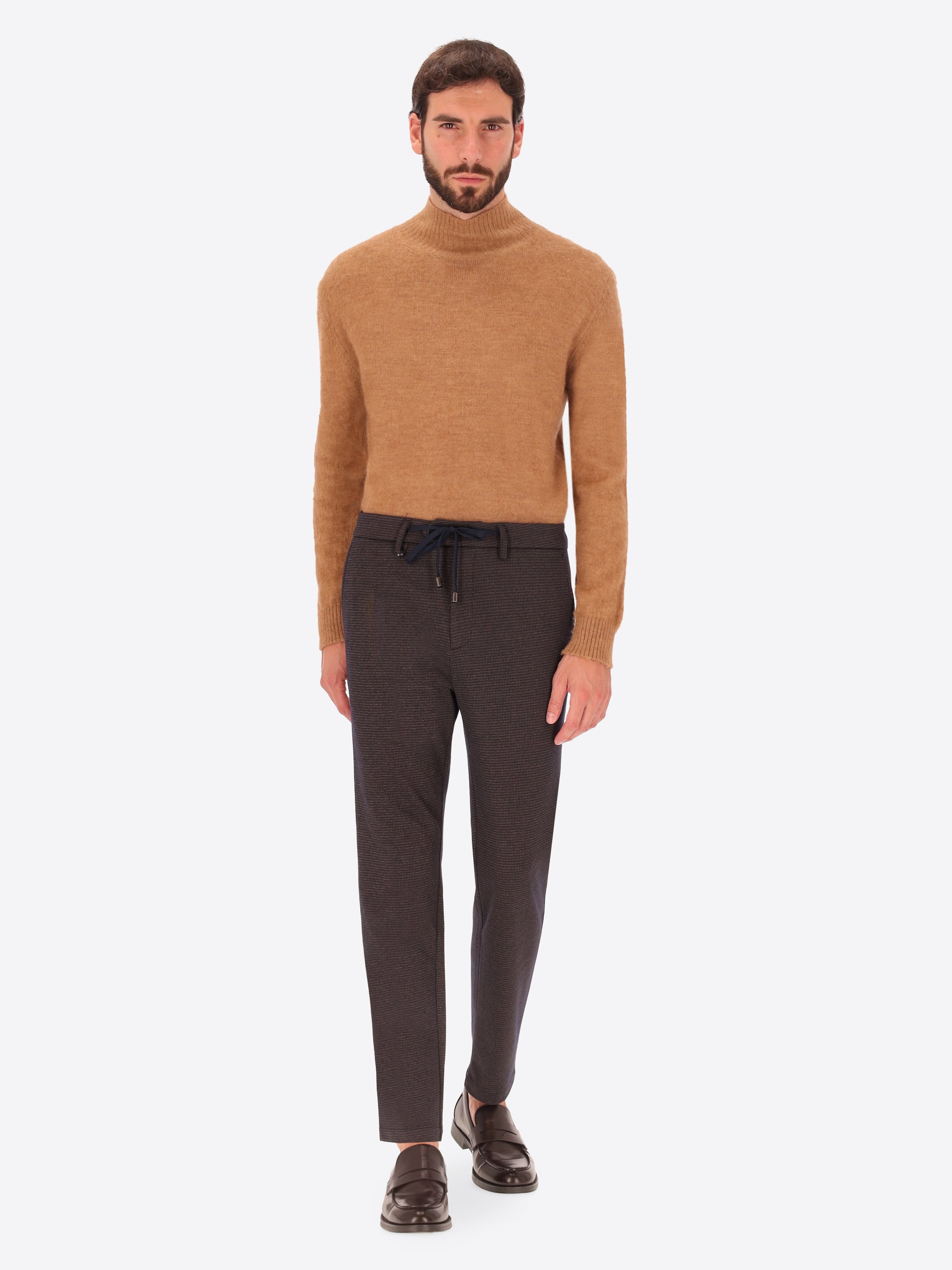 32" Pantalone York Canterbury In Jersey Micro Fantasia