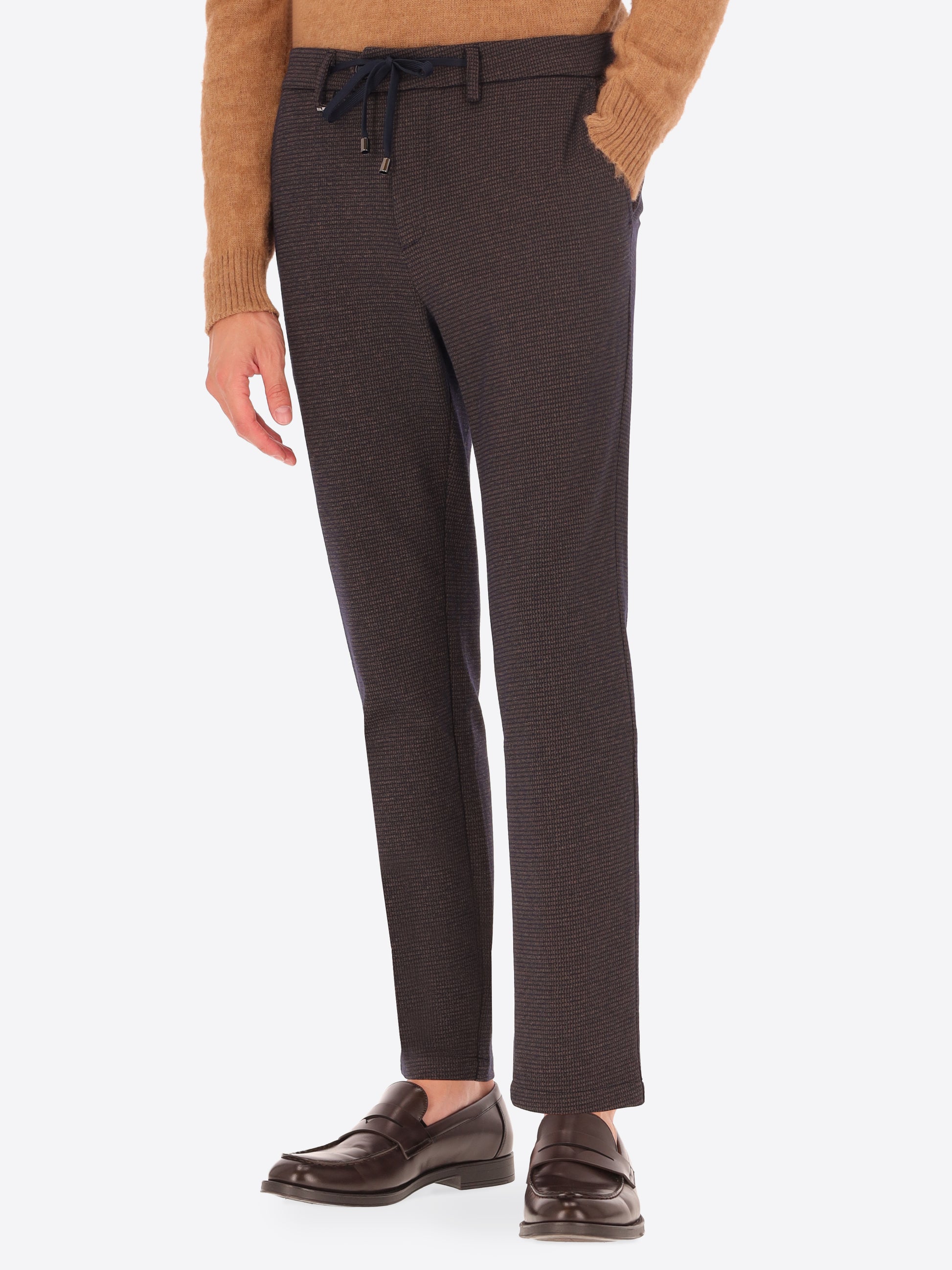 32" Pantalone York Canterbury In Jersey Micro Fantasia