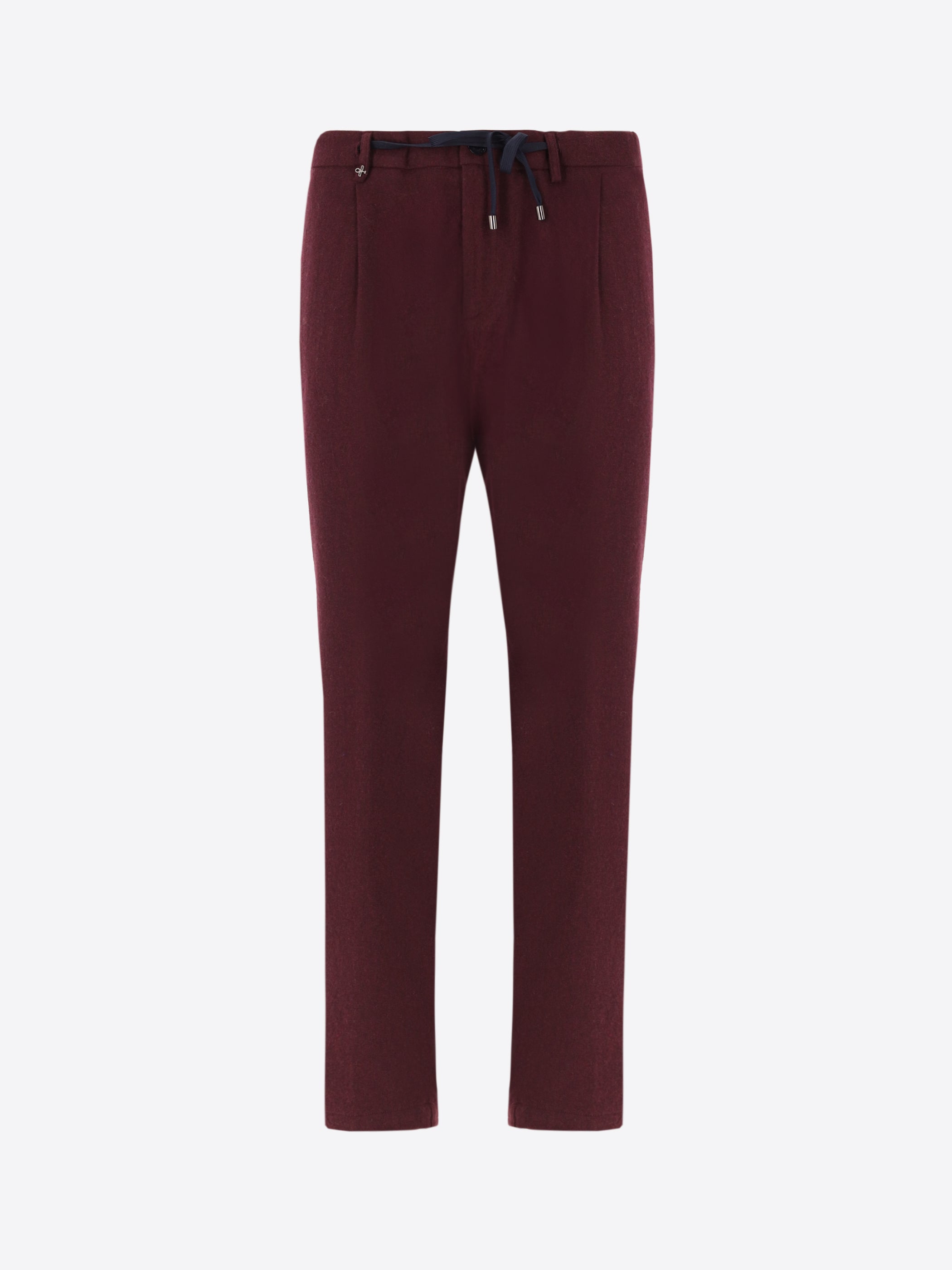 32" Rio Pences Wool Blend Flannel Trousers Castle