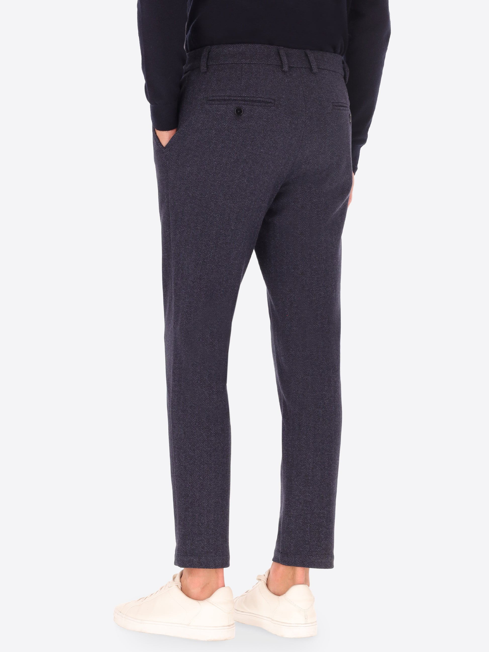 32" Pantalone York Herrin In Jersey Super Comfort Con Disegno Resca