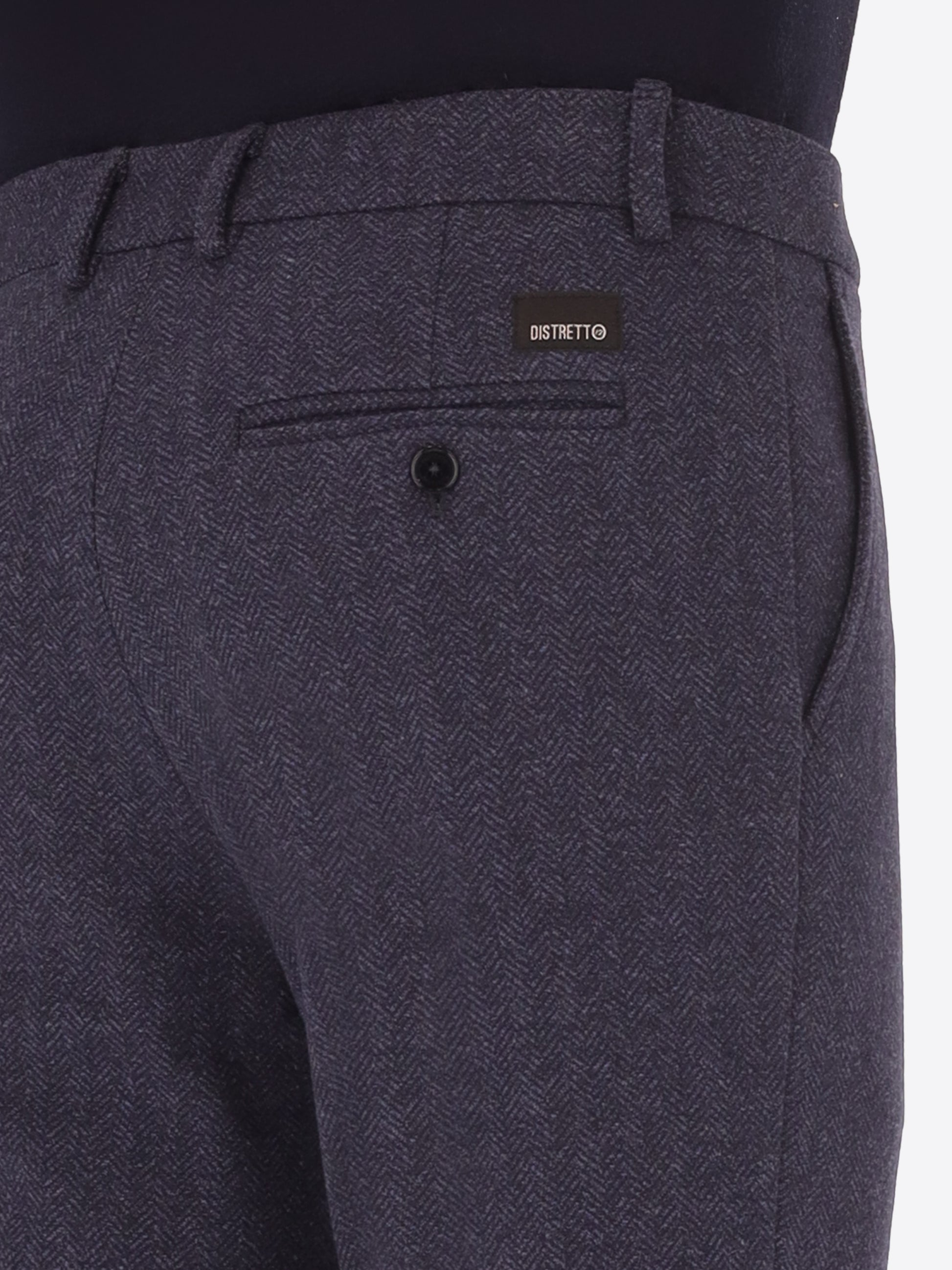 32" Pantalone York Herrin In Jersey Super Comfort Con Disegno Resca